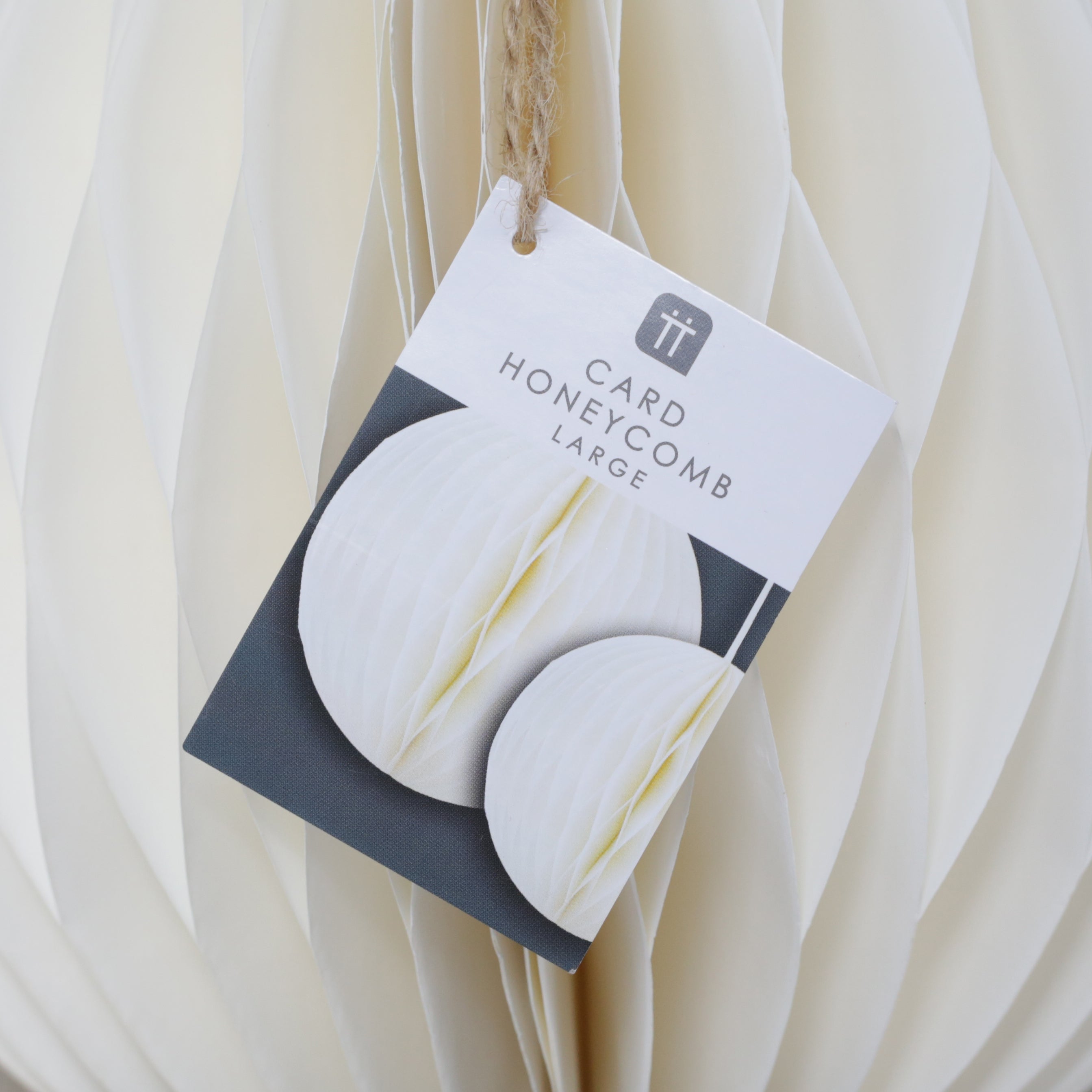 Card Honeycomb Decorations - Various Sizes and Colours Available