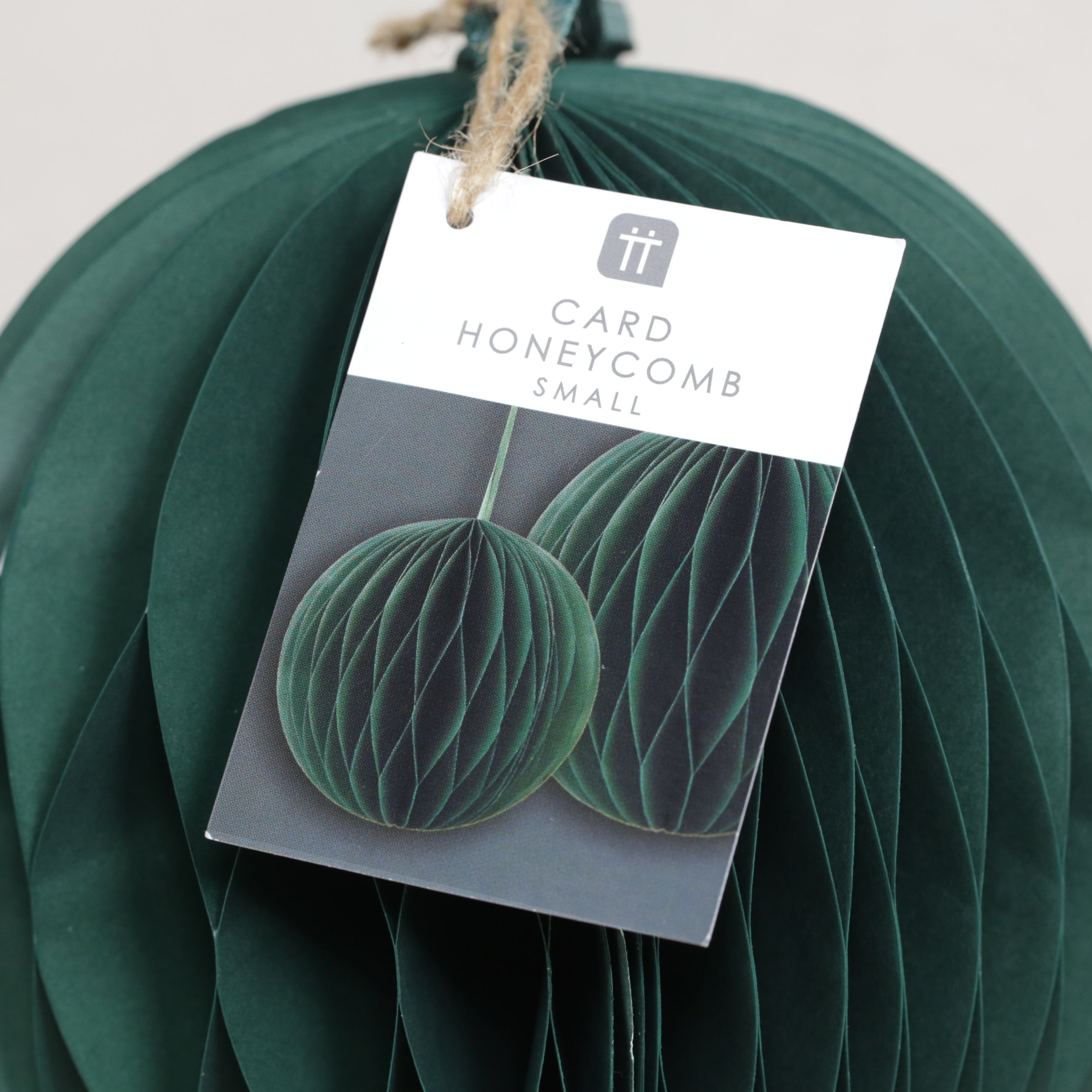 Card Honeycomb Decorations - Various Sizes and Colours Available