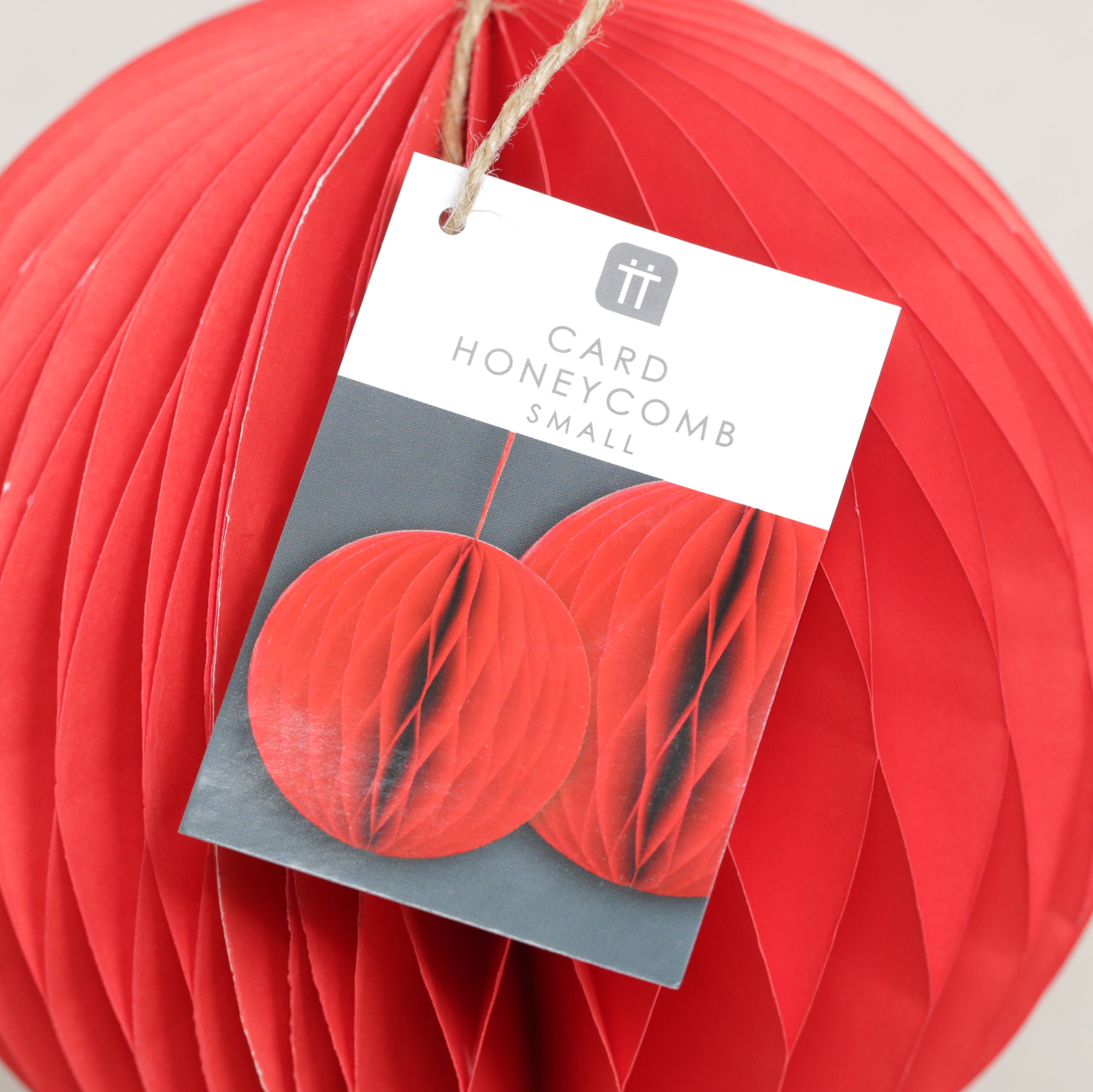 Card Honeycomb Decorations - Various Sizes and Colours Available