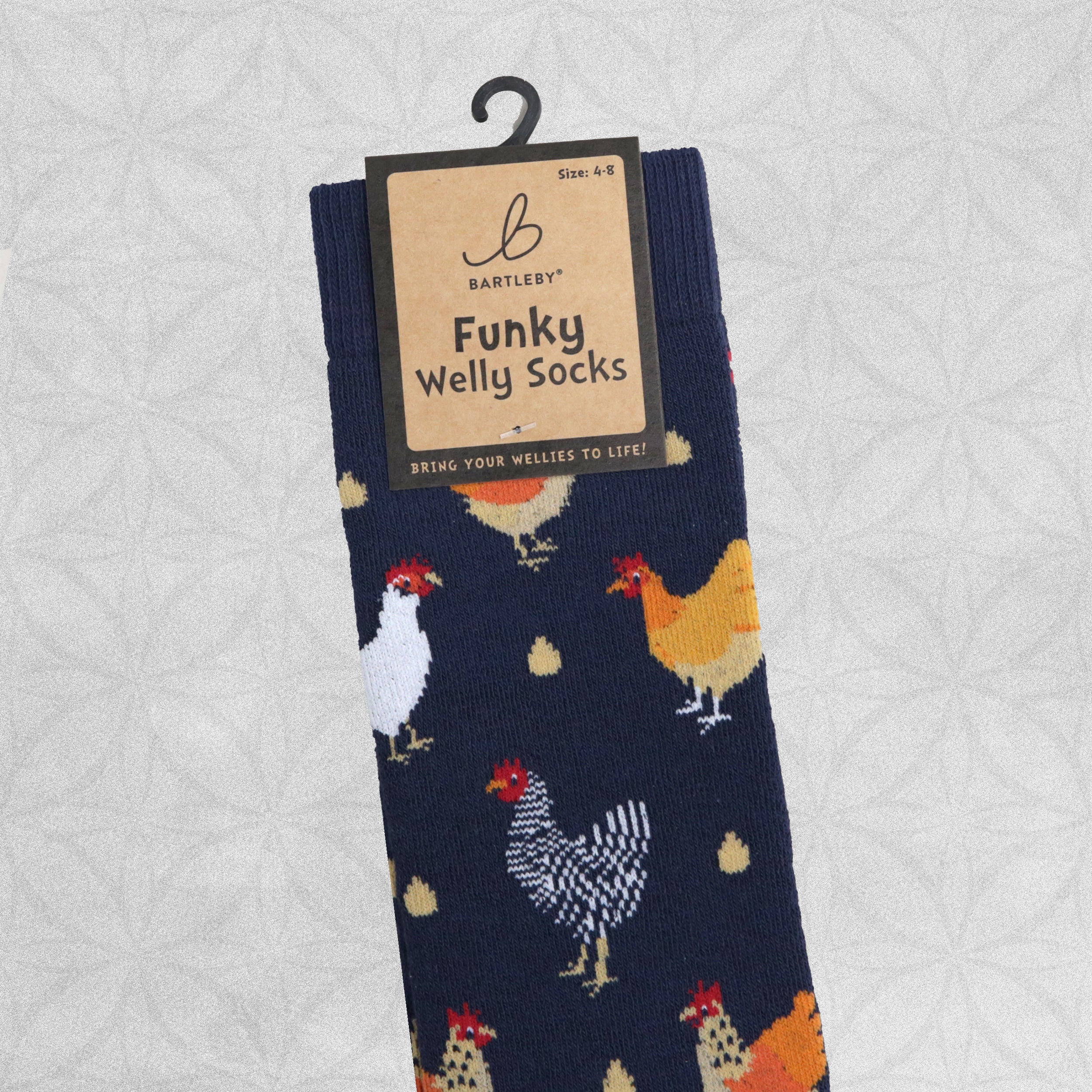 Bartleby Funky Welly Socks