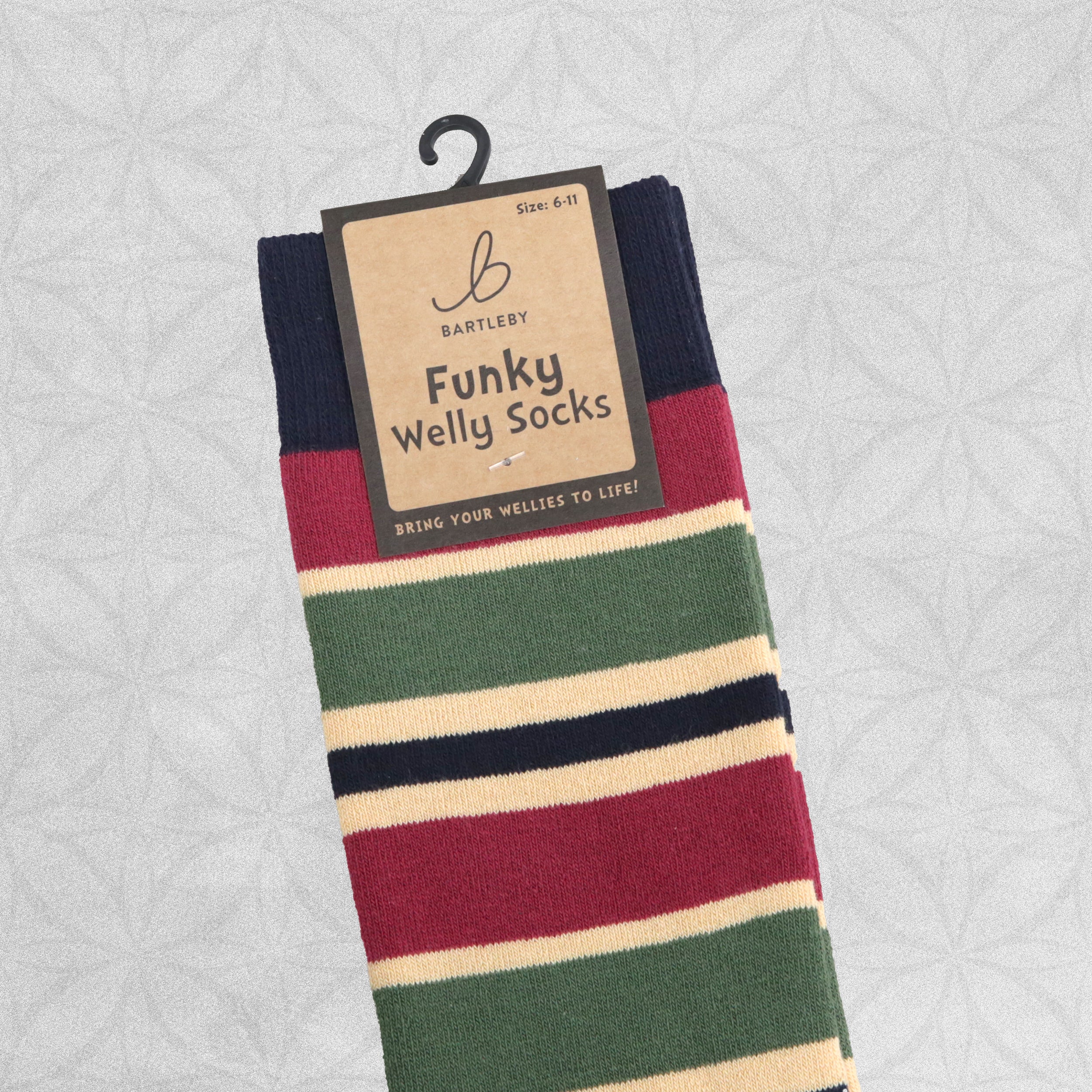 Bartleby Funky Welly Socks