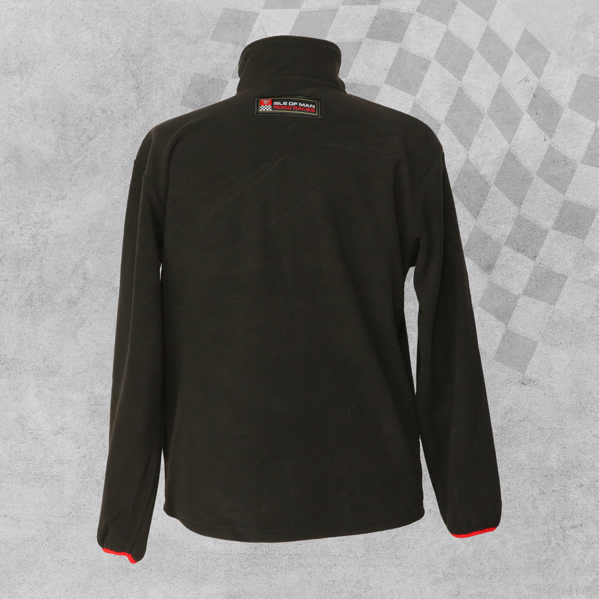 Official Isle of Man Race Lightweight Zip Up Fleece