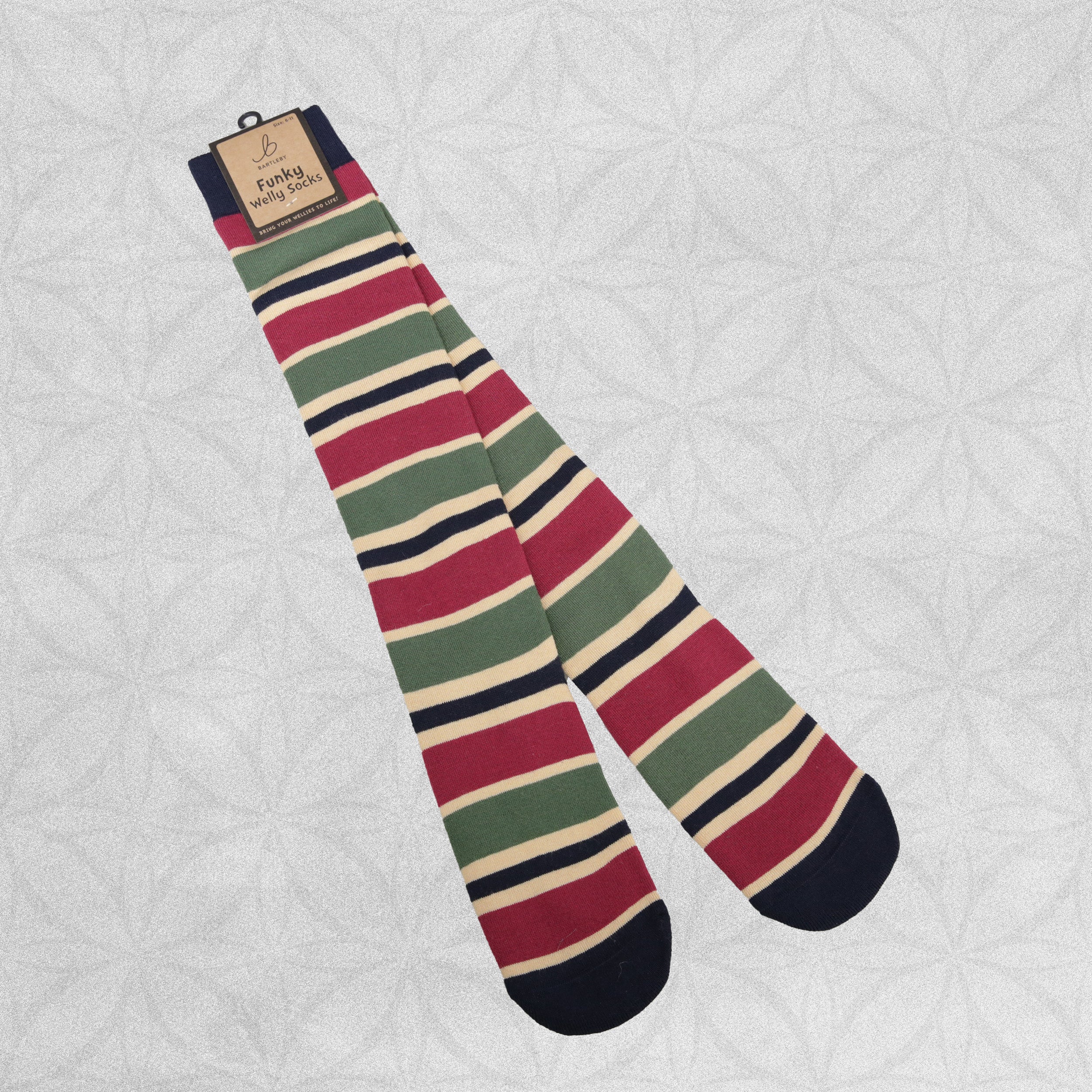Bartleby Funky Welly Socks