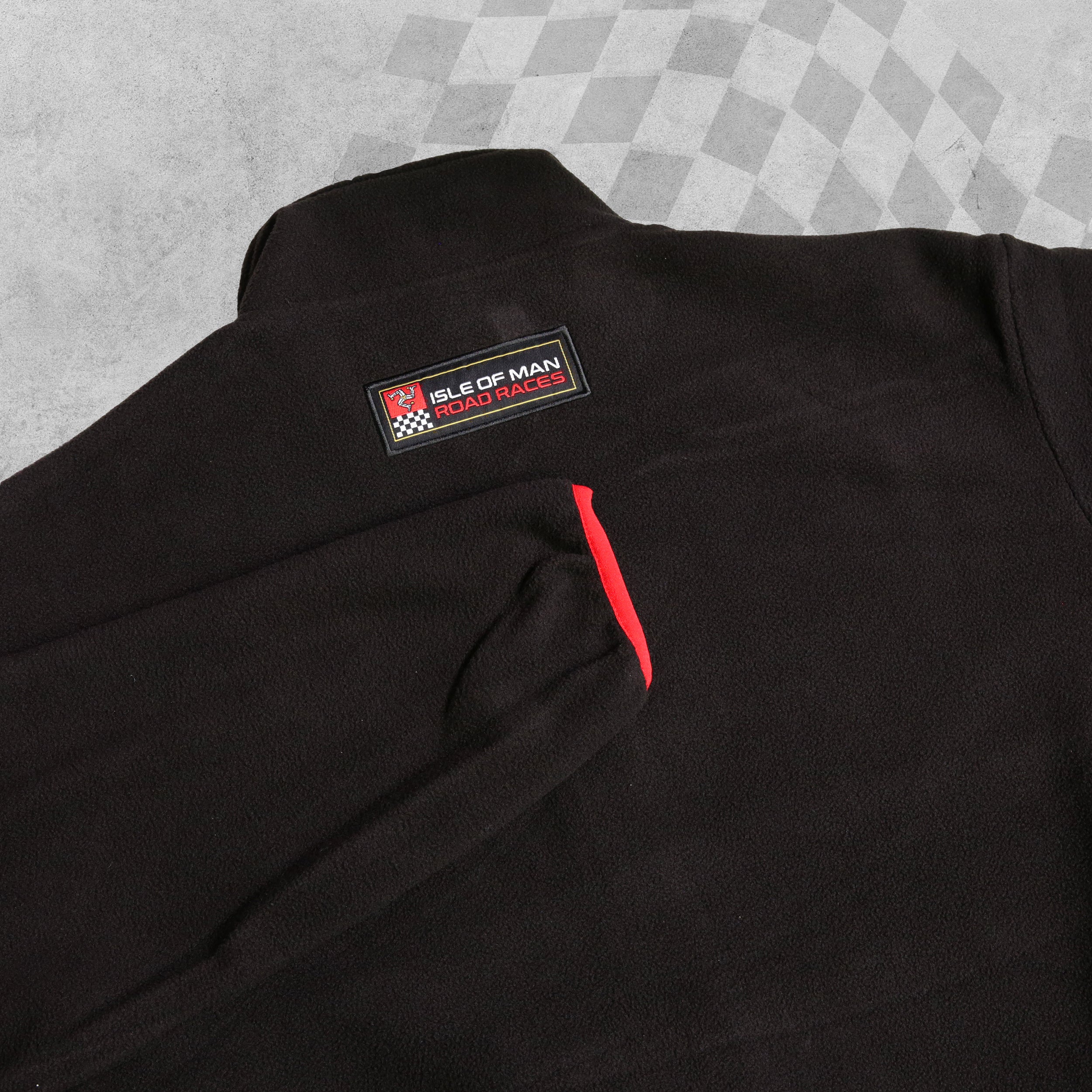 Official Isle of Man Race Lightweight Zip Up Fleece