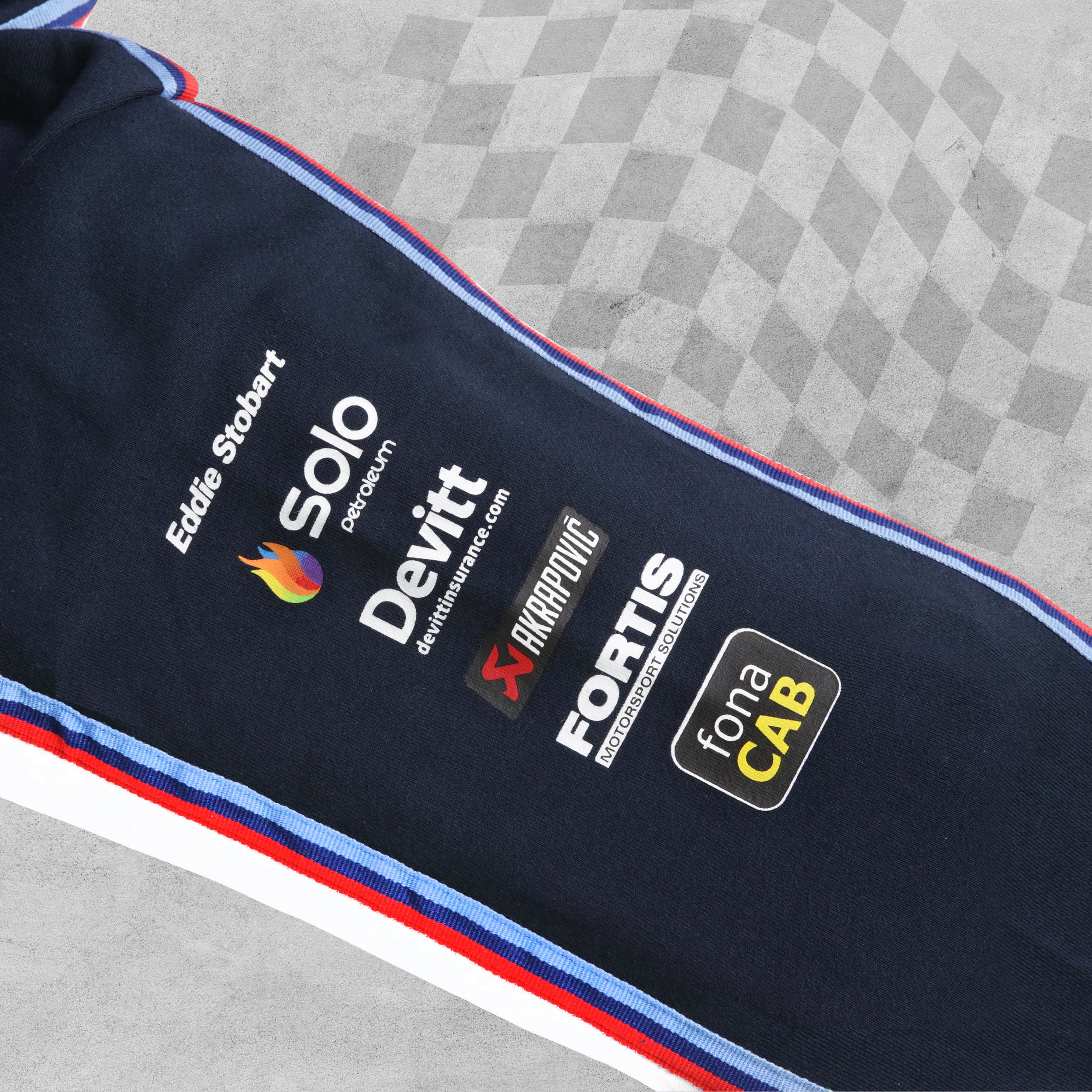 Official BMW Racing Synetiq Motorsport Sweatshirt Zip Up Hoodie