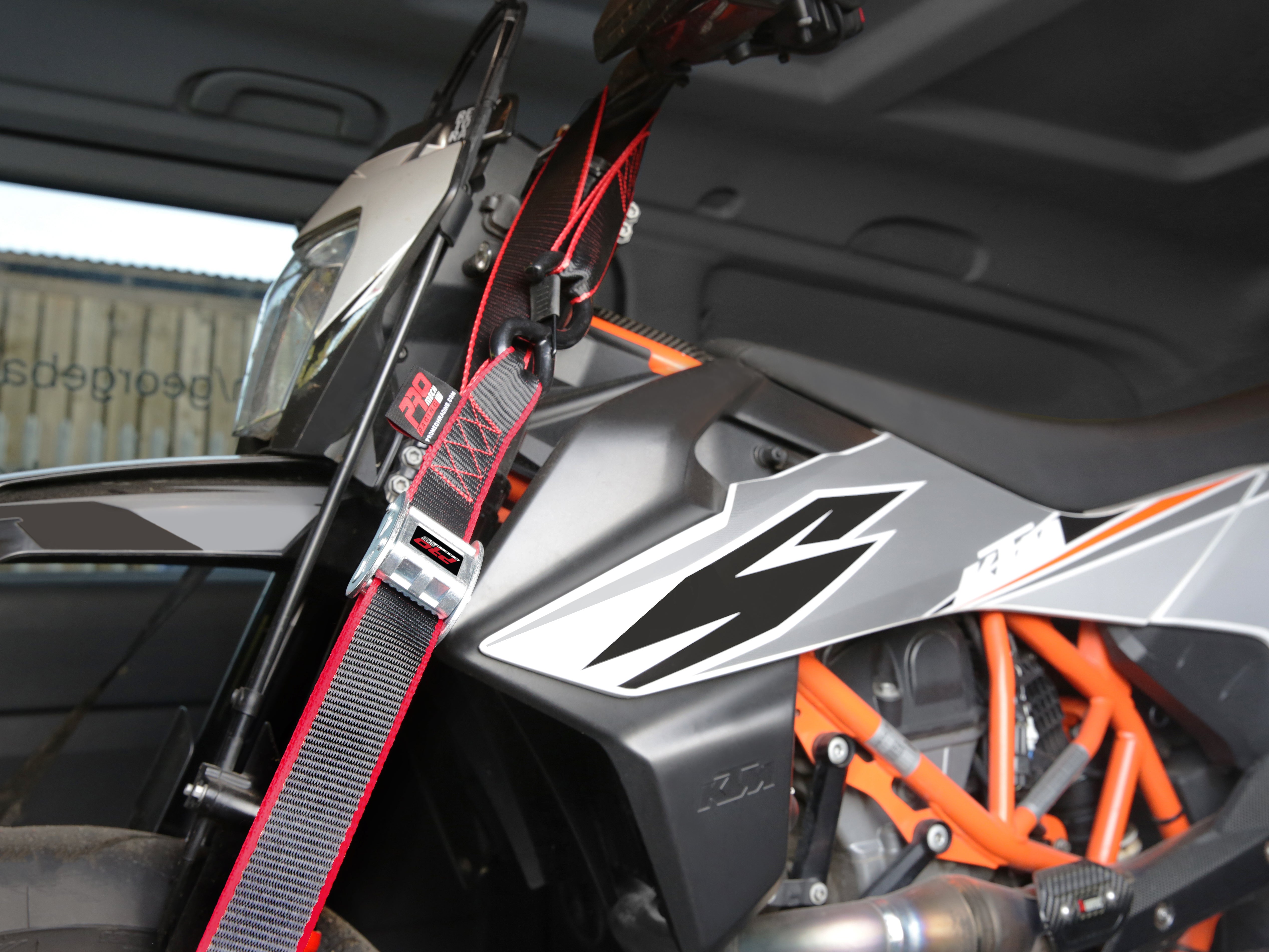 ProMech Motorcycle Tie Down Set - 2pcs