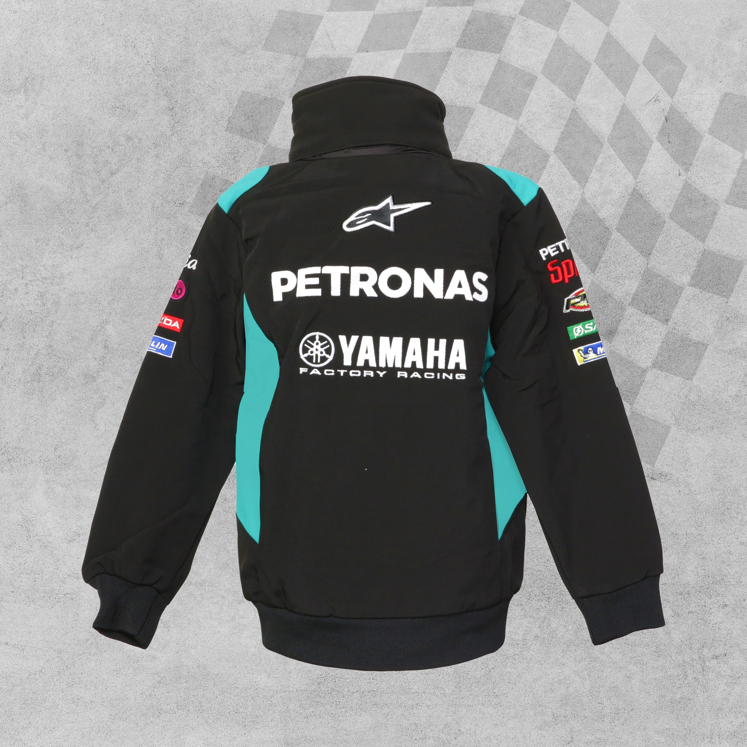 Official Petronas Yamaha Racing Kids Softshell Jacket