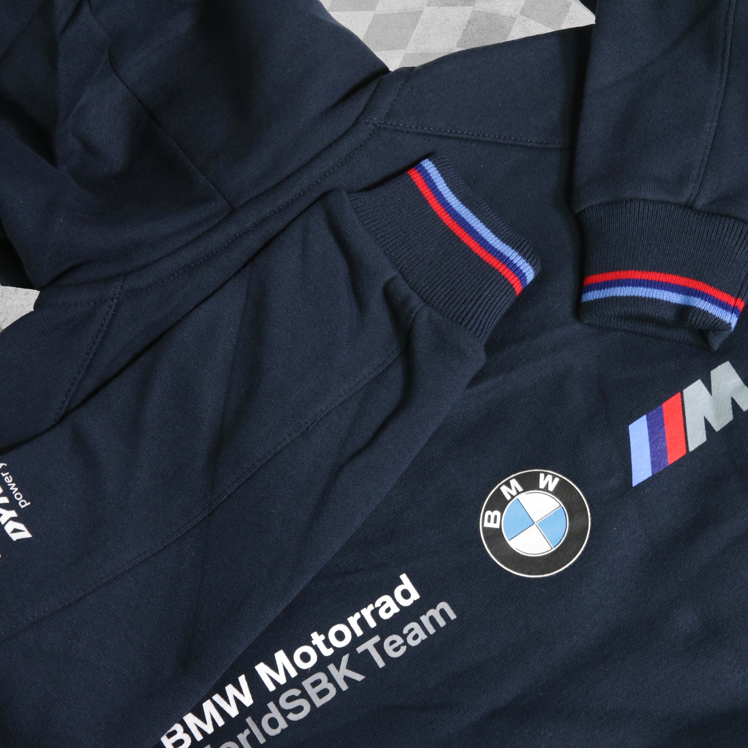 Official BMW Racing Kids Zip Up Hoodie