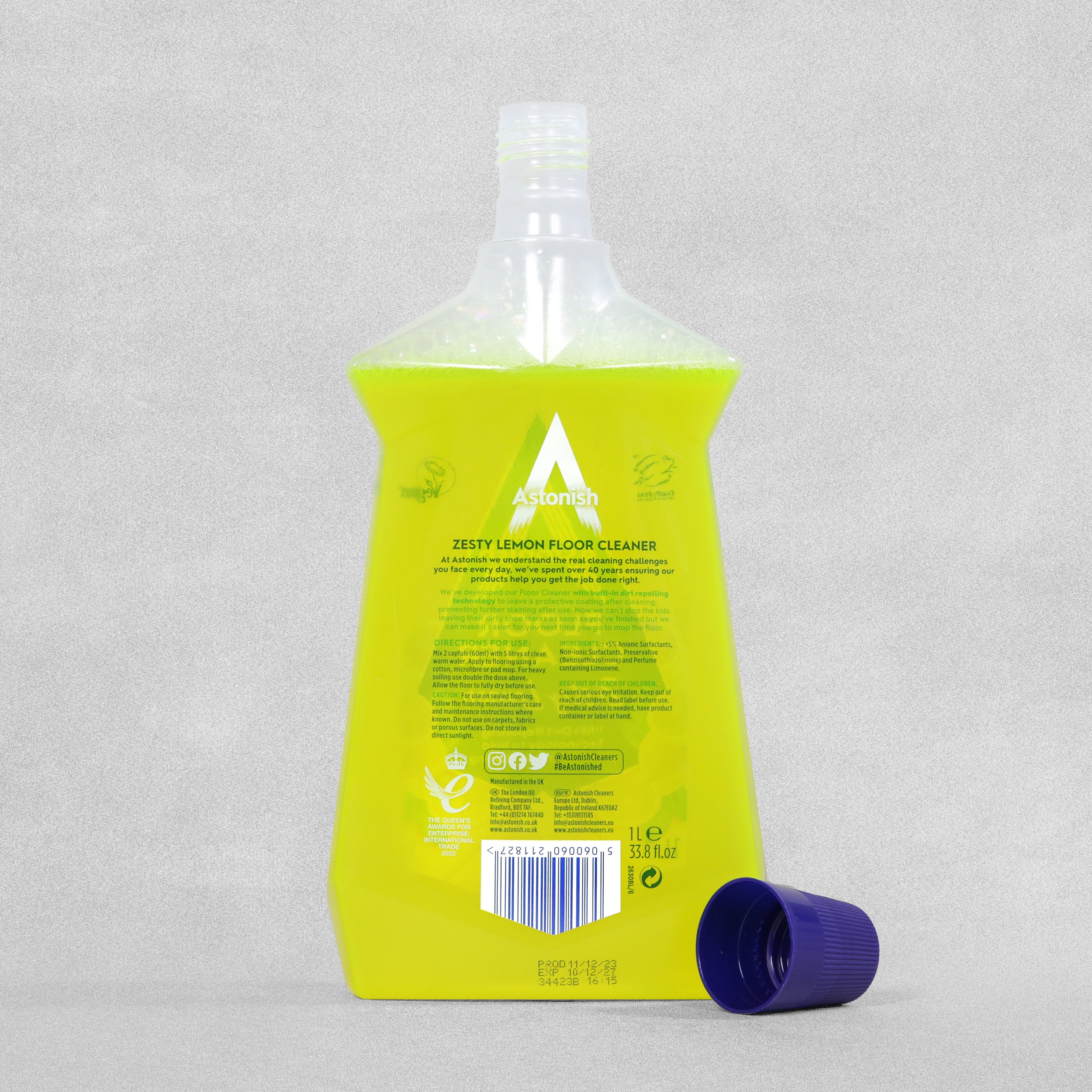 Astonish Zesty Lemon Floor Cleaner - 1 litre