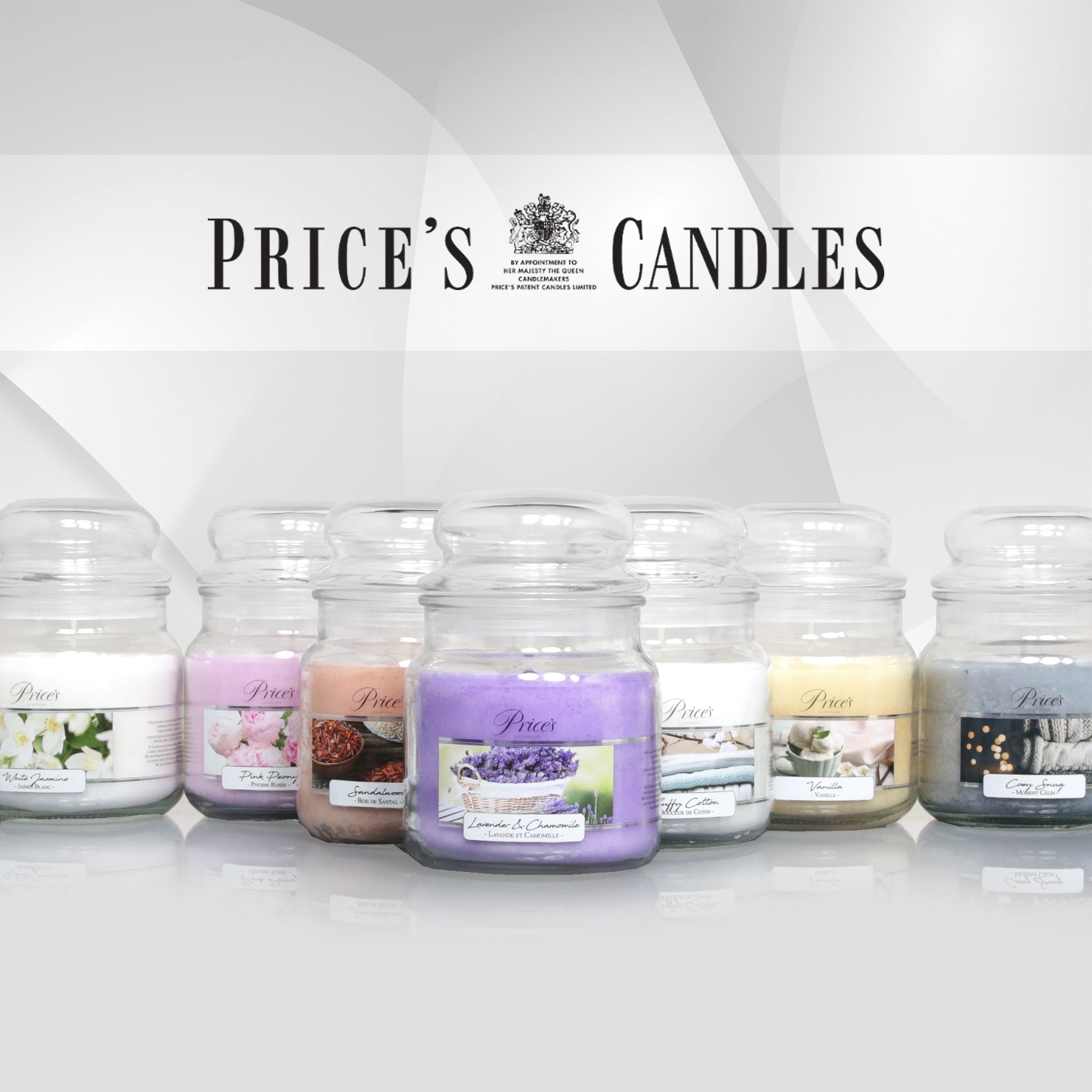 Price's Scented Candles 340g - Various Scents Available