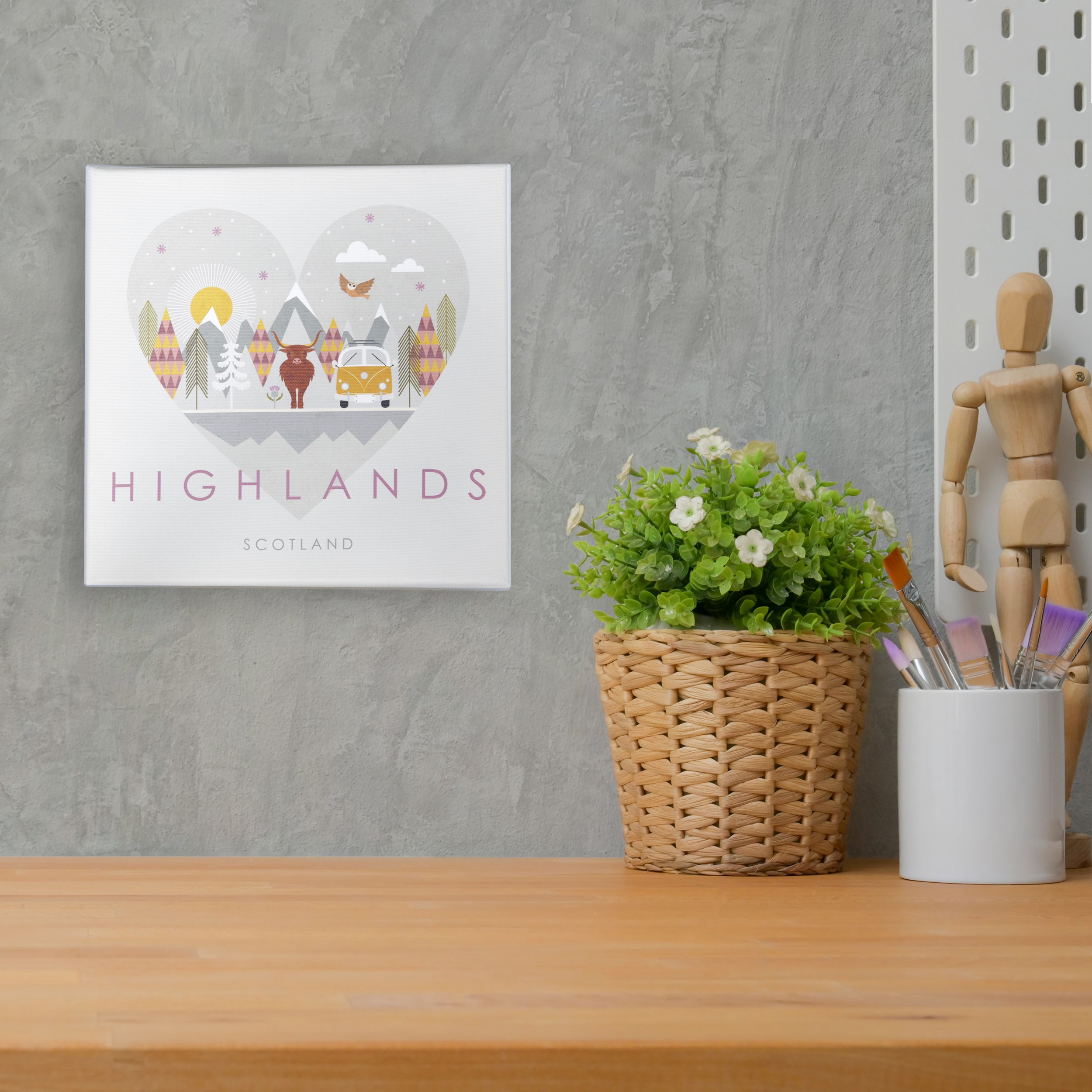 Deluxe Canvas Wall Art - Various Designs