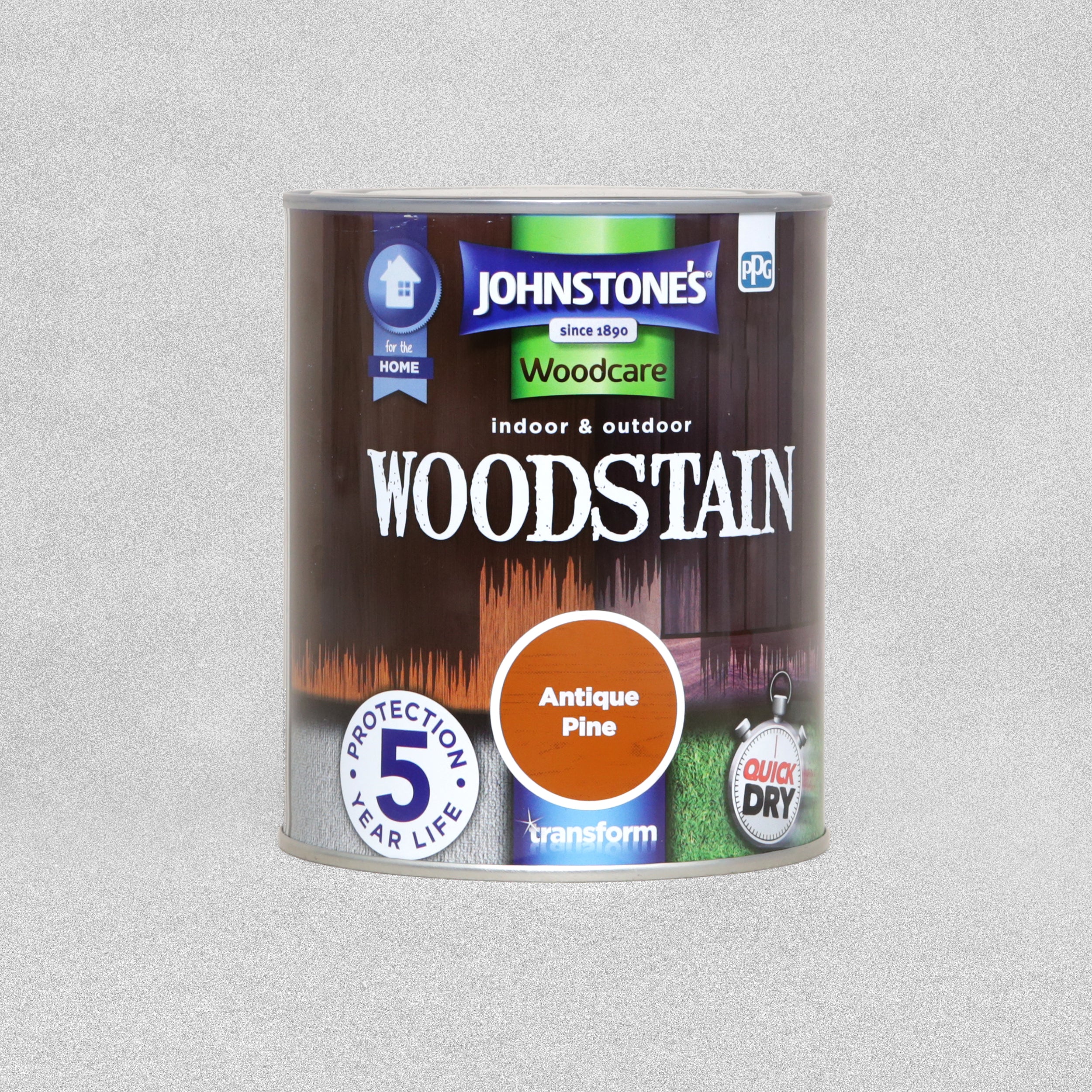 Johnstone's Woodcare Indoor & Outdoor Woodstain - Antique Pine 750ml