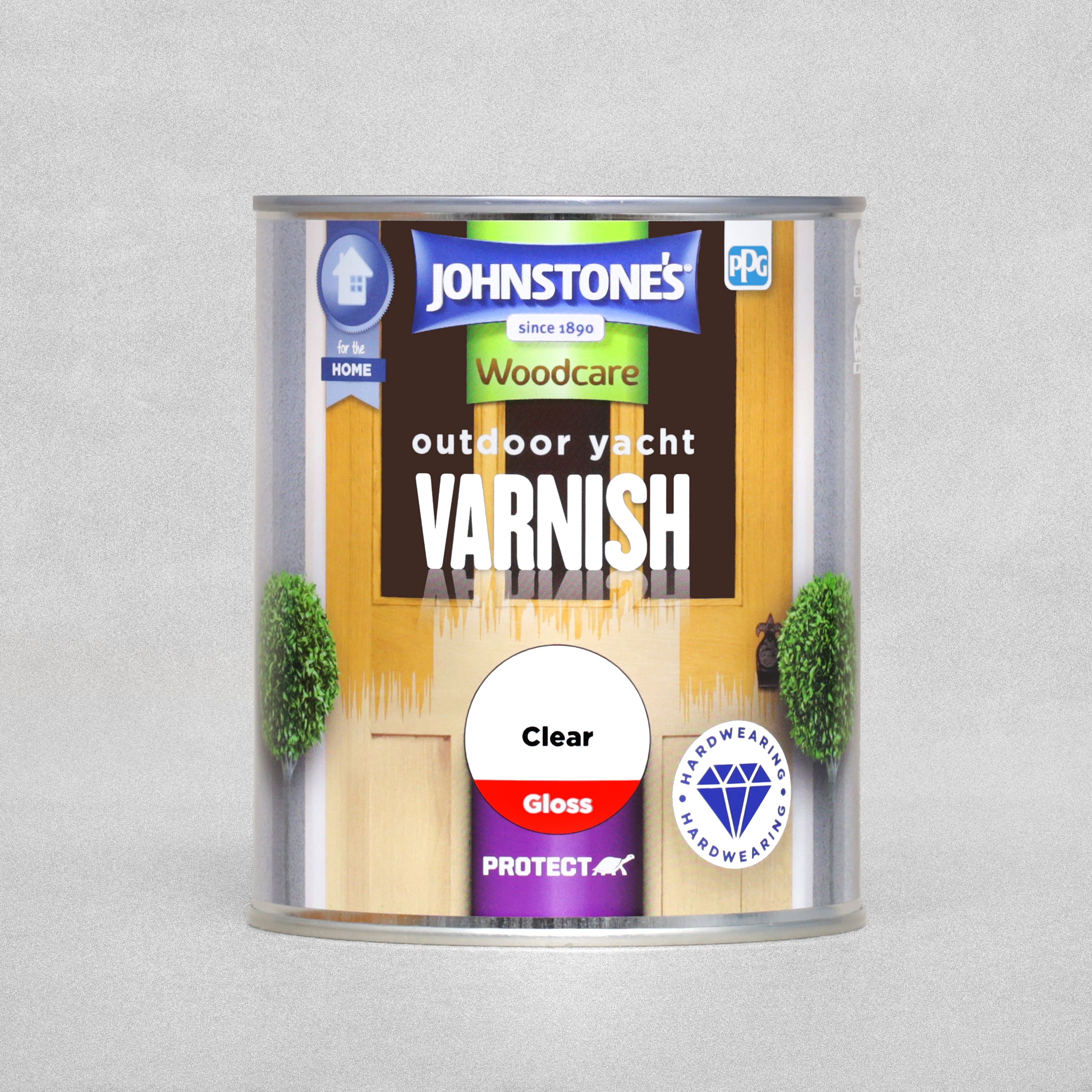 Johnstone's Woodcare Outdoor Yacht Clear Gloss Varnish - 750ml