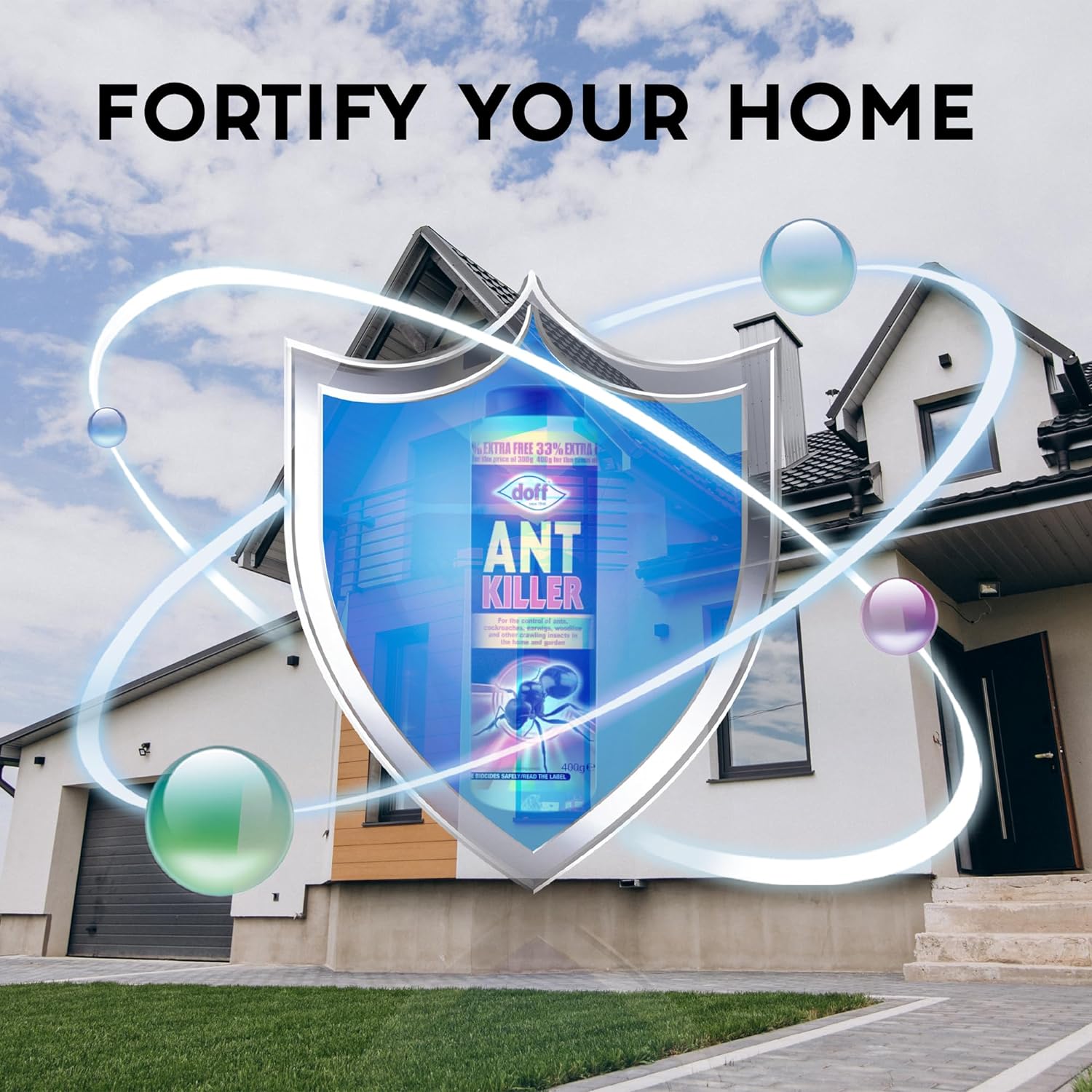 Doff Ant Killer Powder - 400g + 33% Extra Free