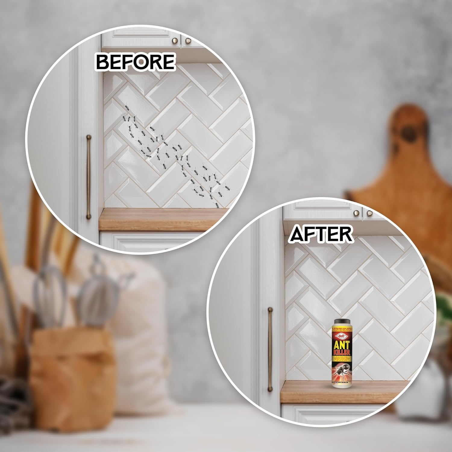 Doff Ant Killer Powder - 400g + 33% Extra Free