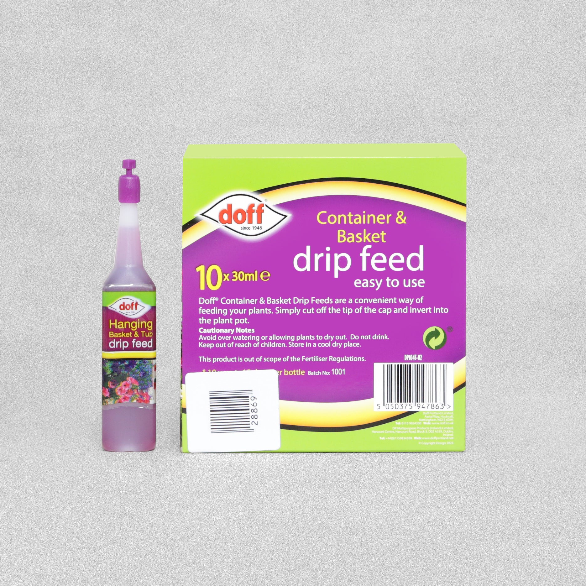 Doff Container & Basket Drip Feed - 10pcs