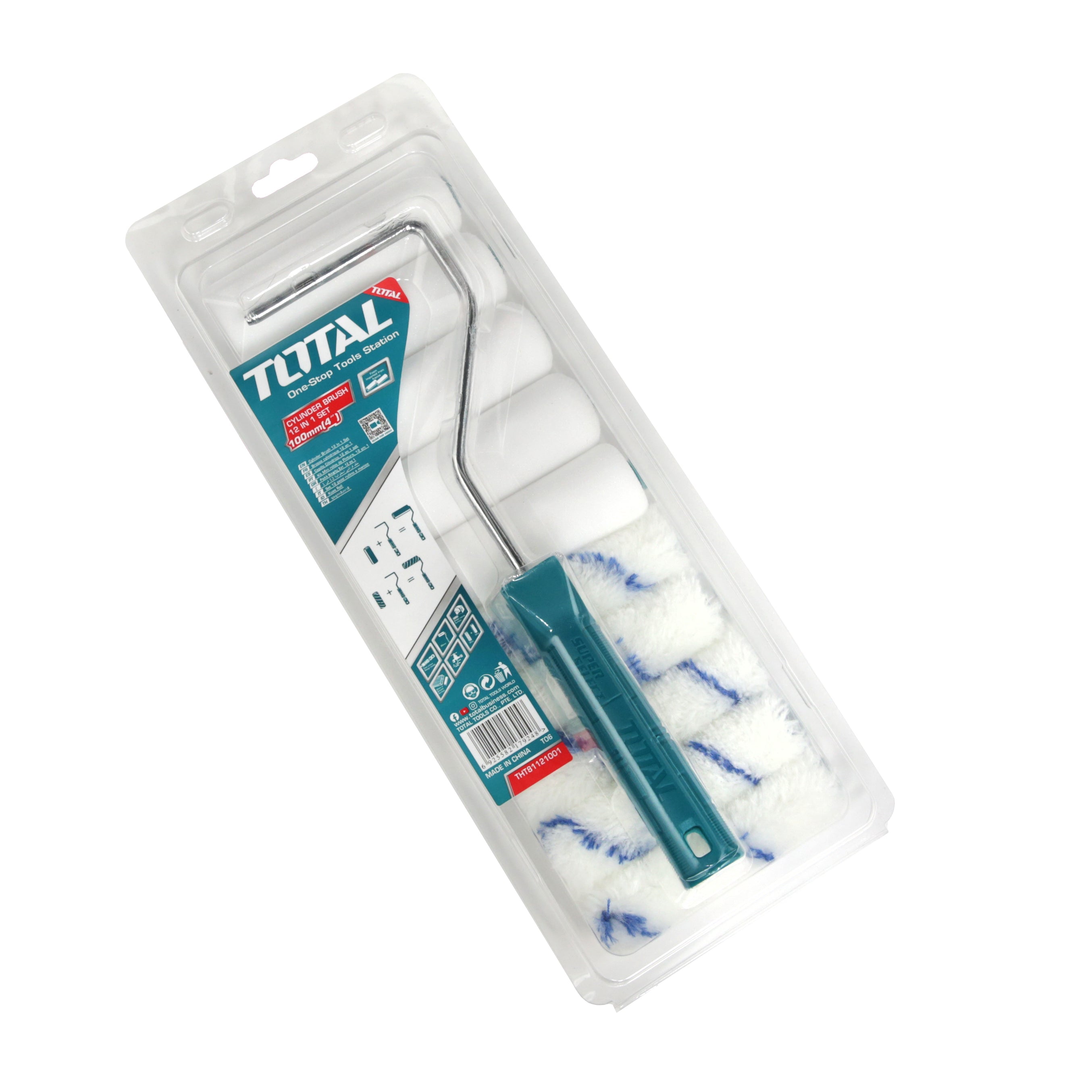 Total Roller Brush 12 in 1 Set - THT81121001