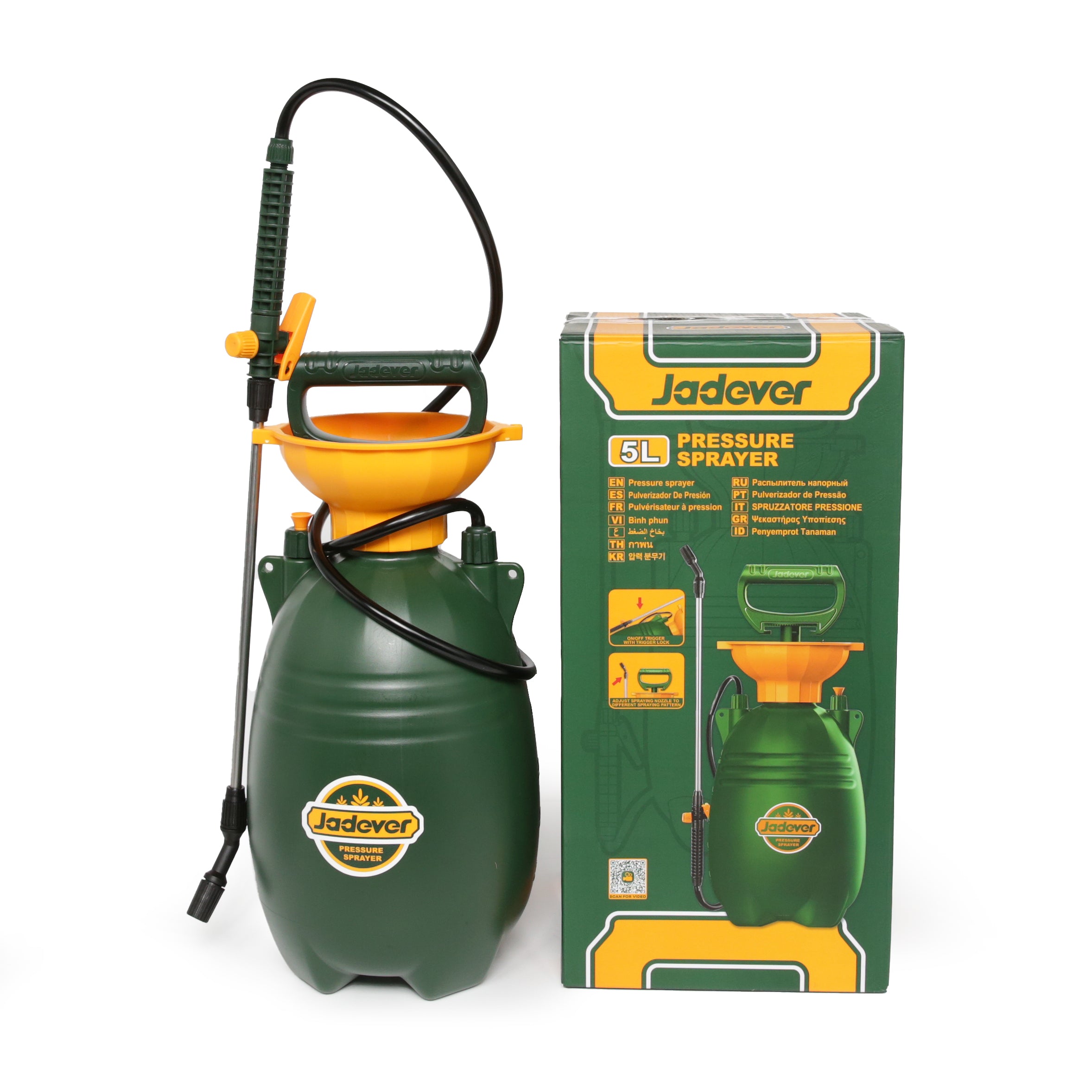 Jadever 5L Pressure Sprayer