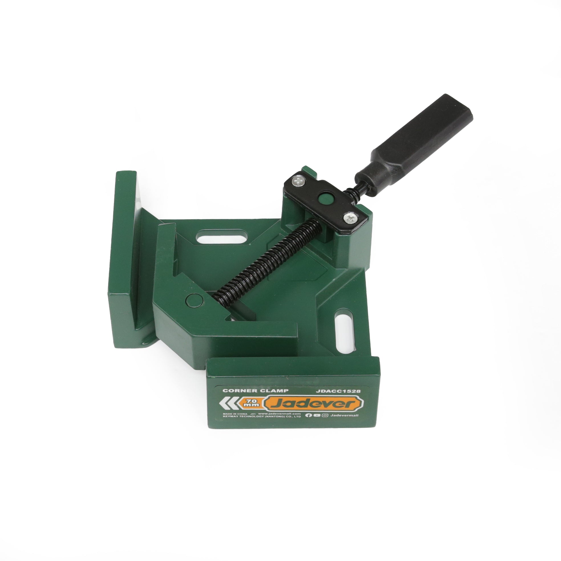 Jadever 70mm Single Screw Corner Clamp