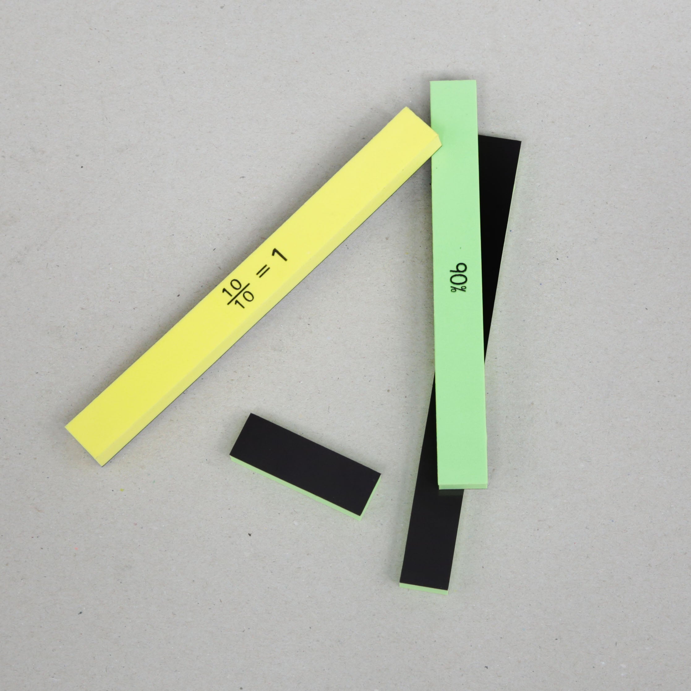 Magnetic Fraction / Decimal / Percentage Set