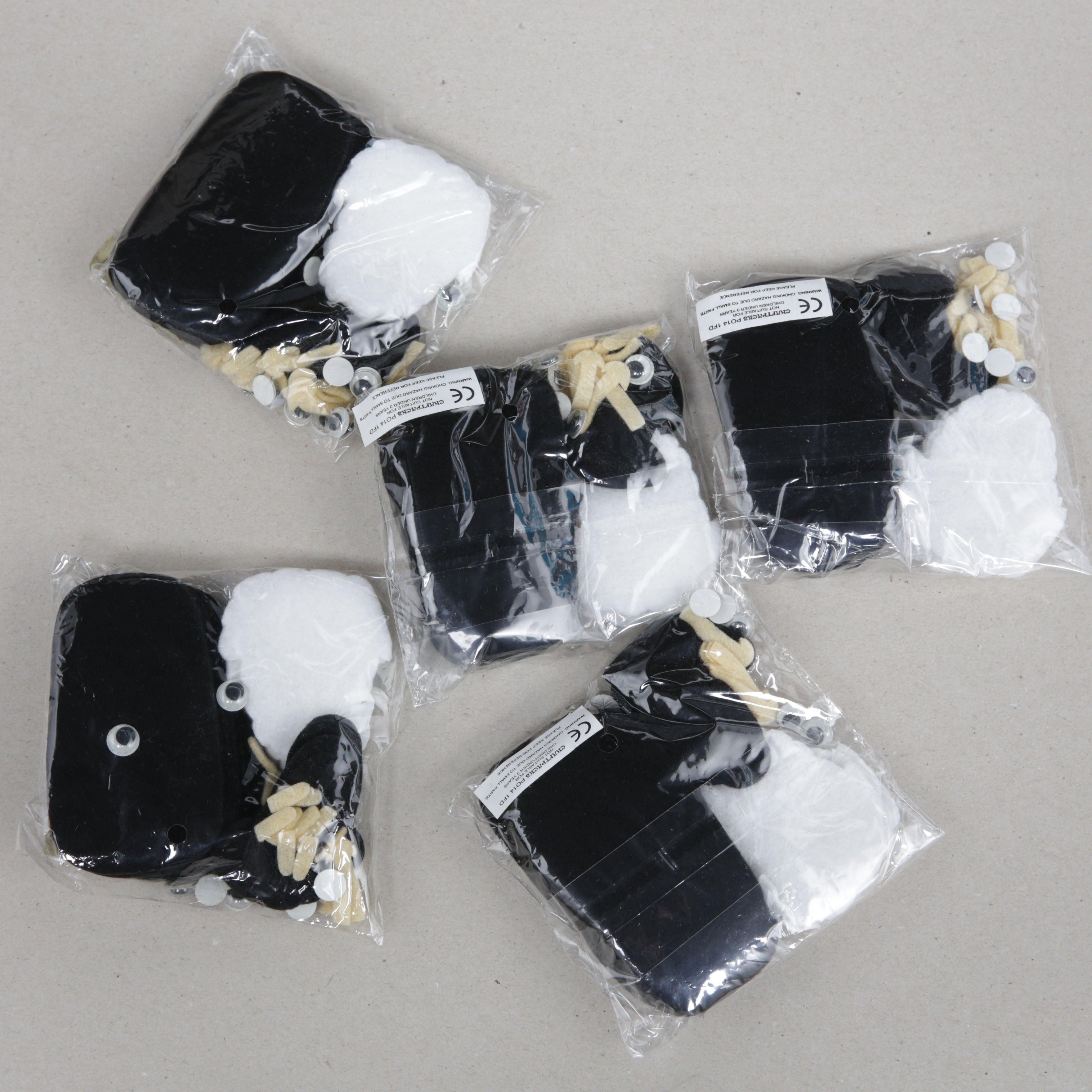 Felt Finger Puppet Kits - packs of 30