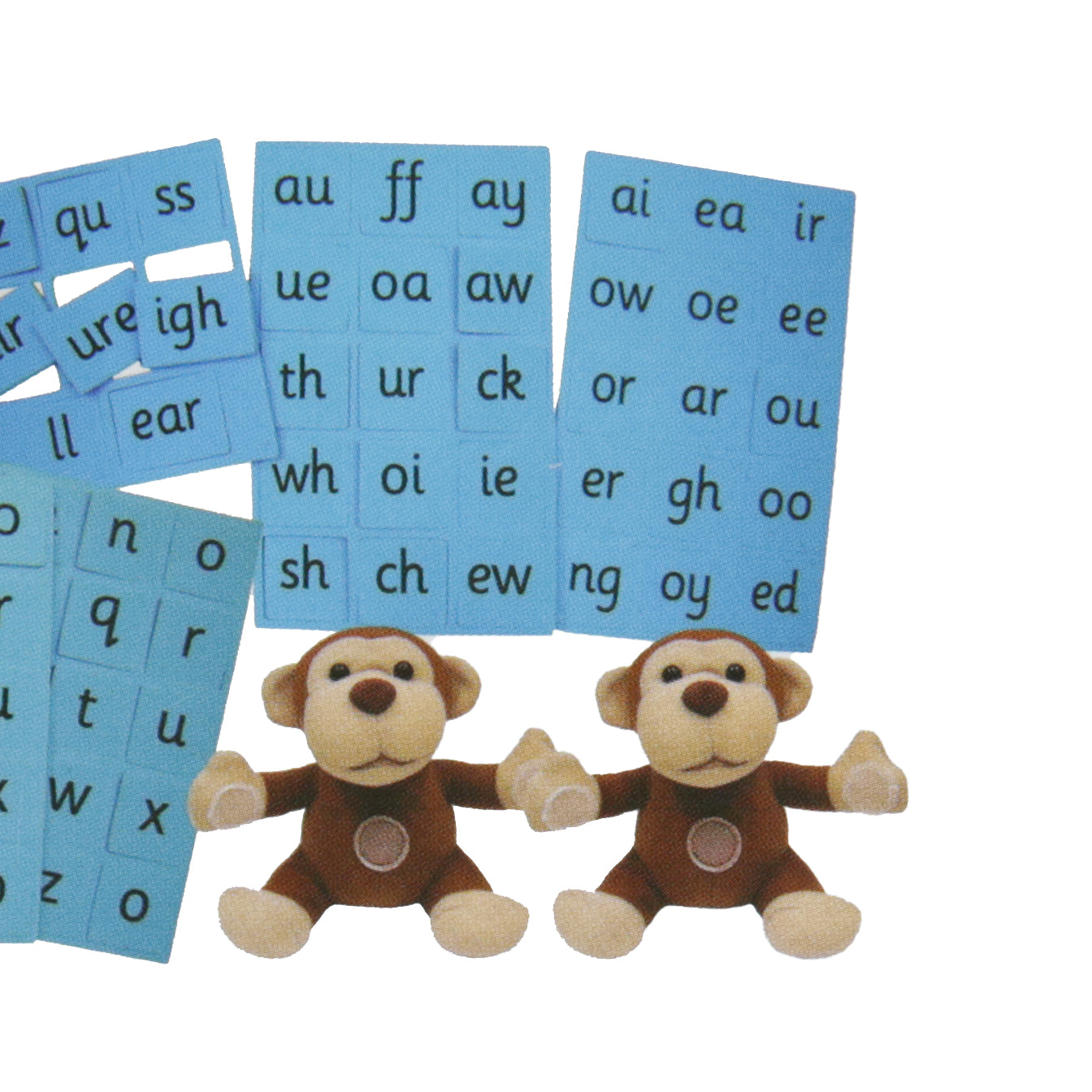 Foam Phonics Letters Packs with velcro reverse