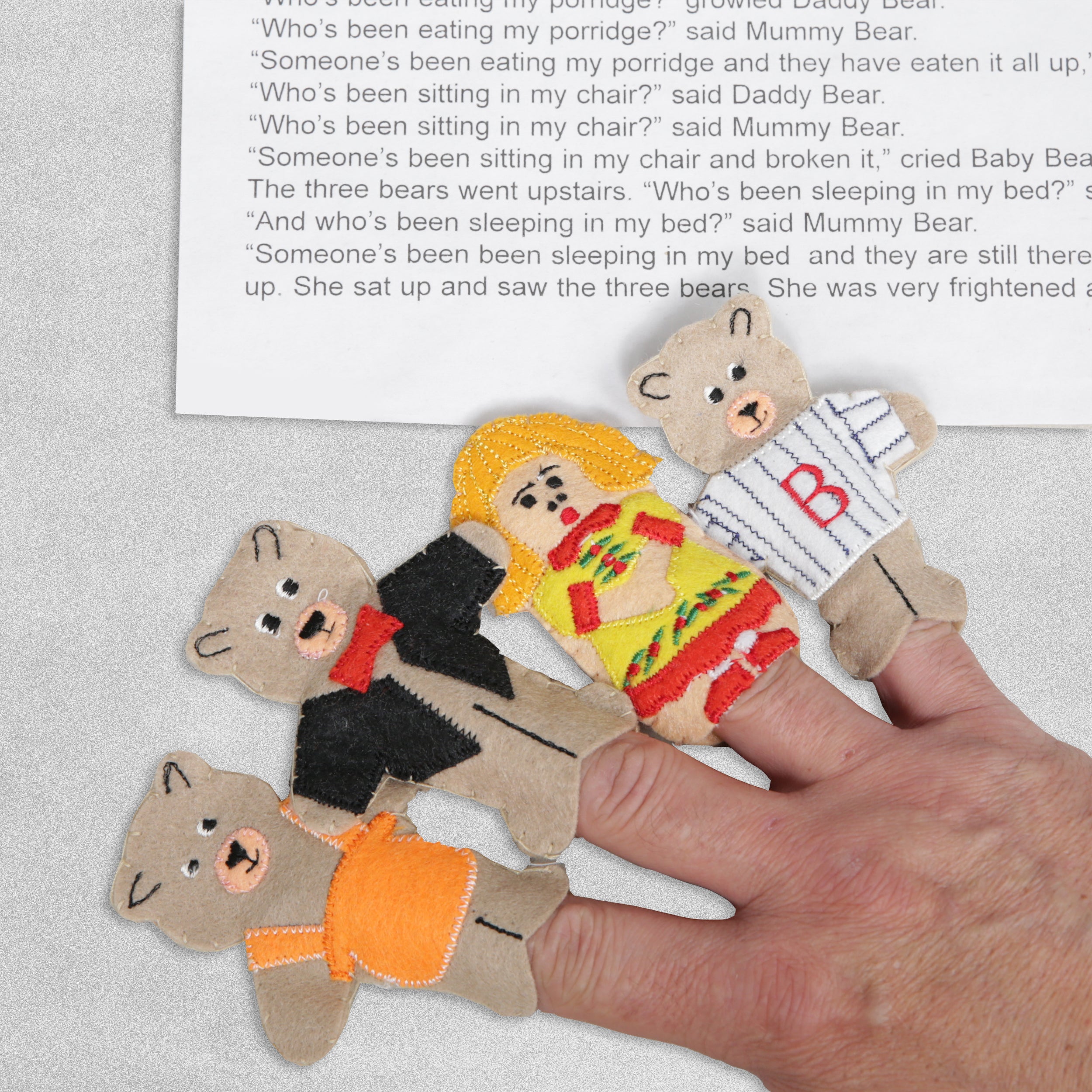 Traditional Story Finger Puppet Set