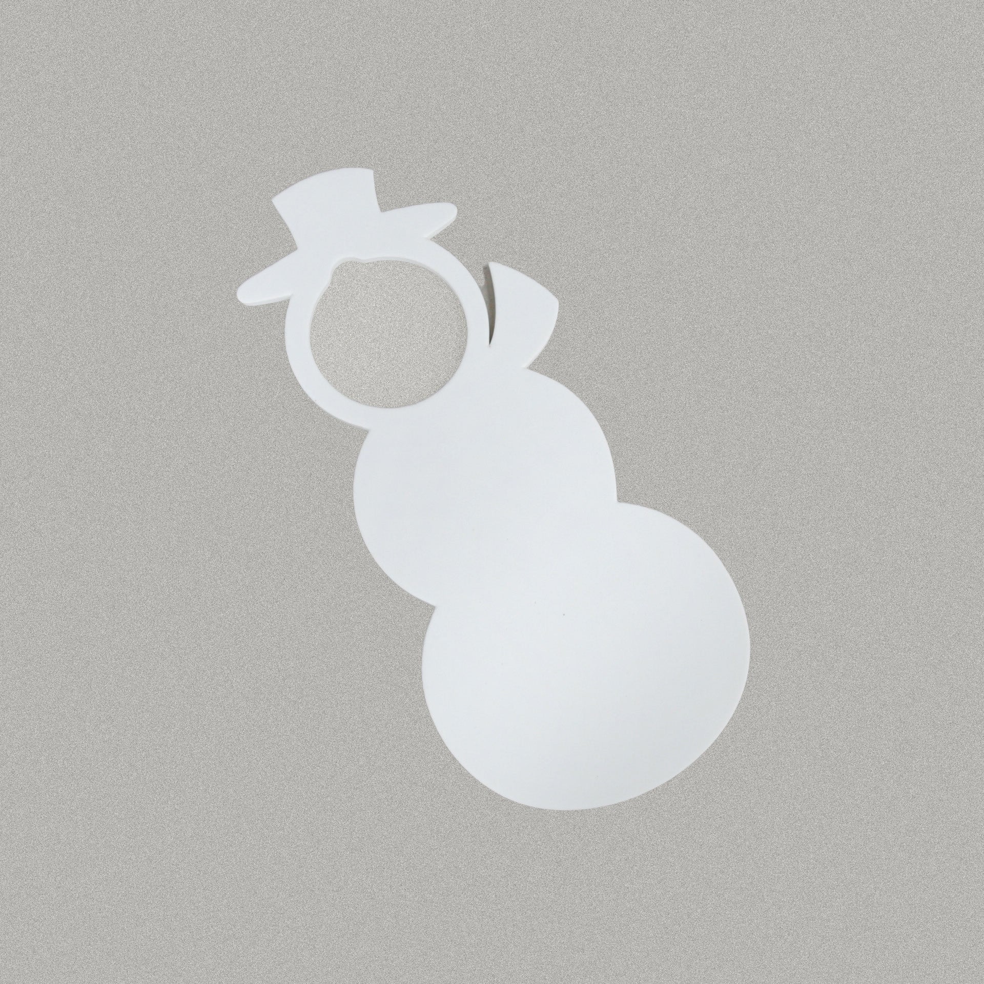 Snowman Foam Door Hanger Craft Kit 4pcs