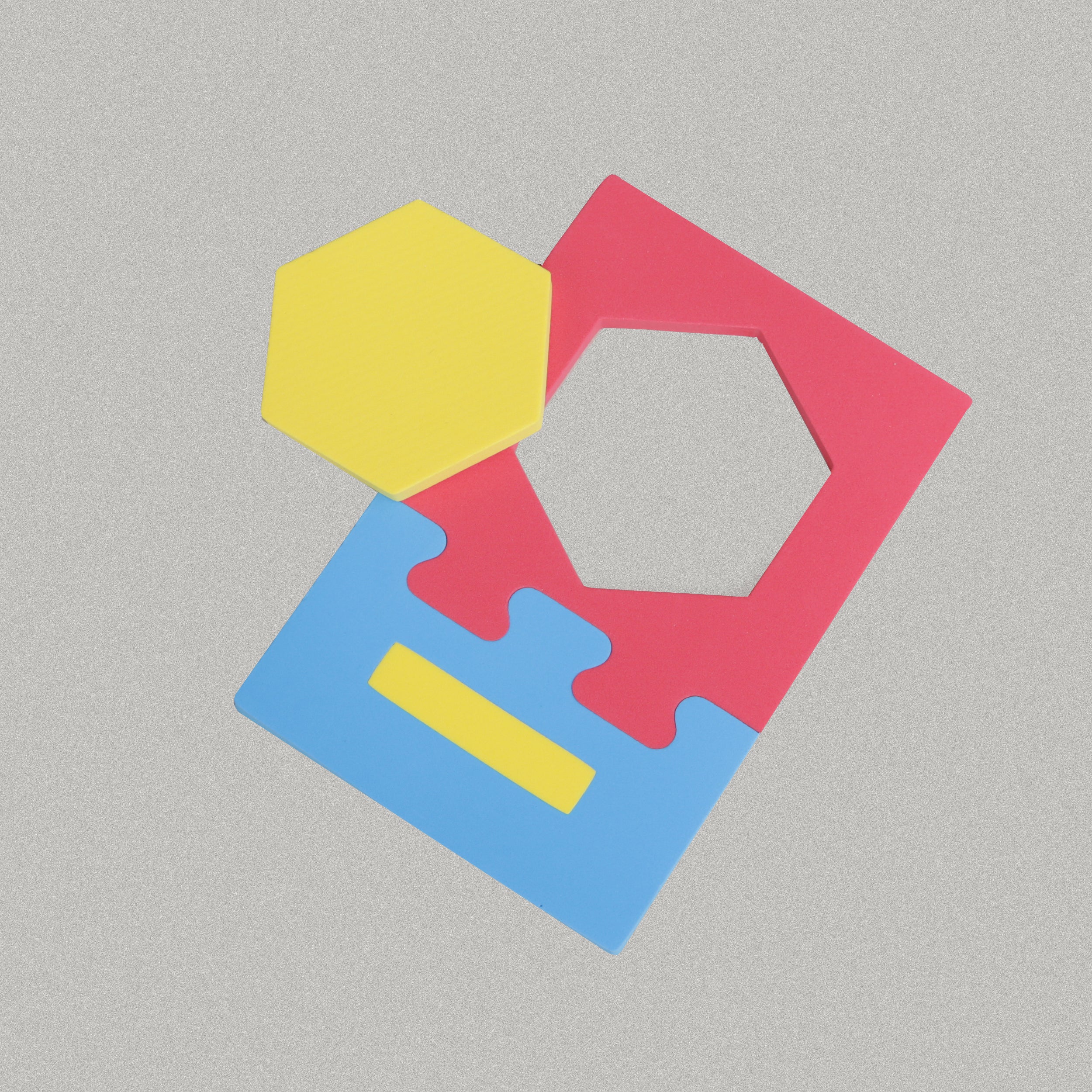 Foam Numbers and Shapes Puzzles