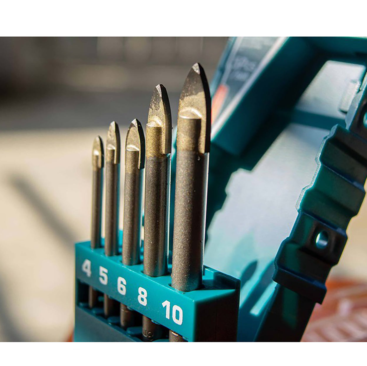 Total Glass Drill Bits - 5pcs - TACSD7256