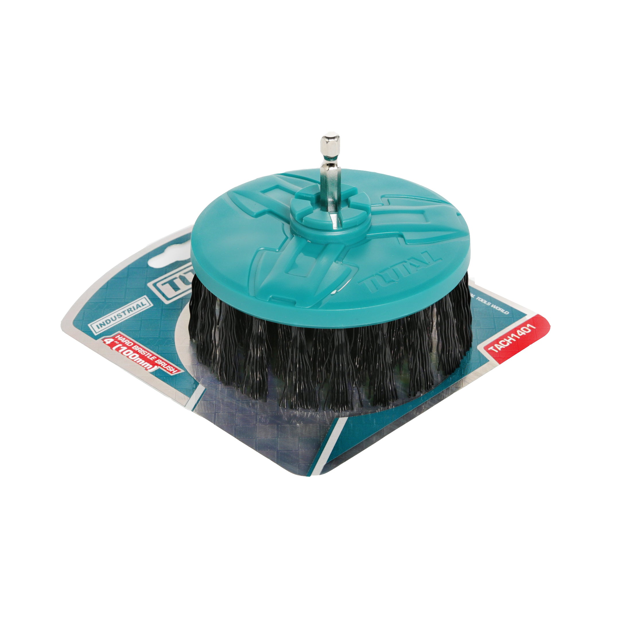 Total 100mm / 4" Hard Bristle Brush - TACH1401