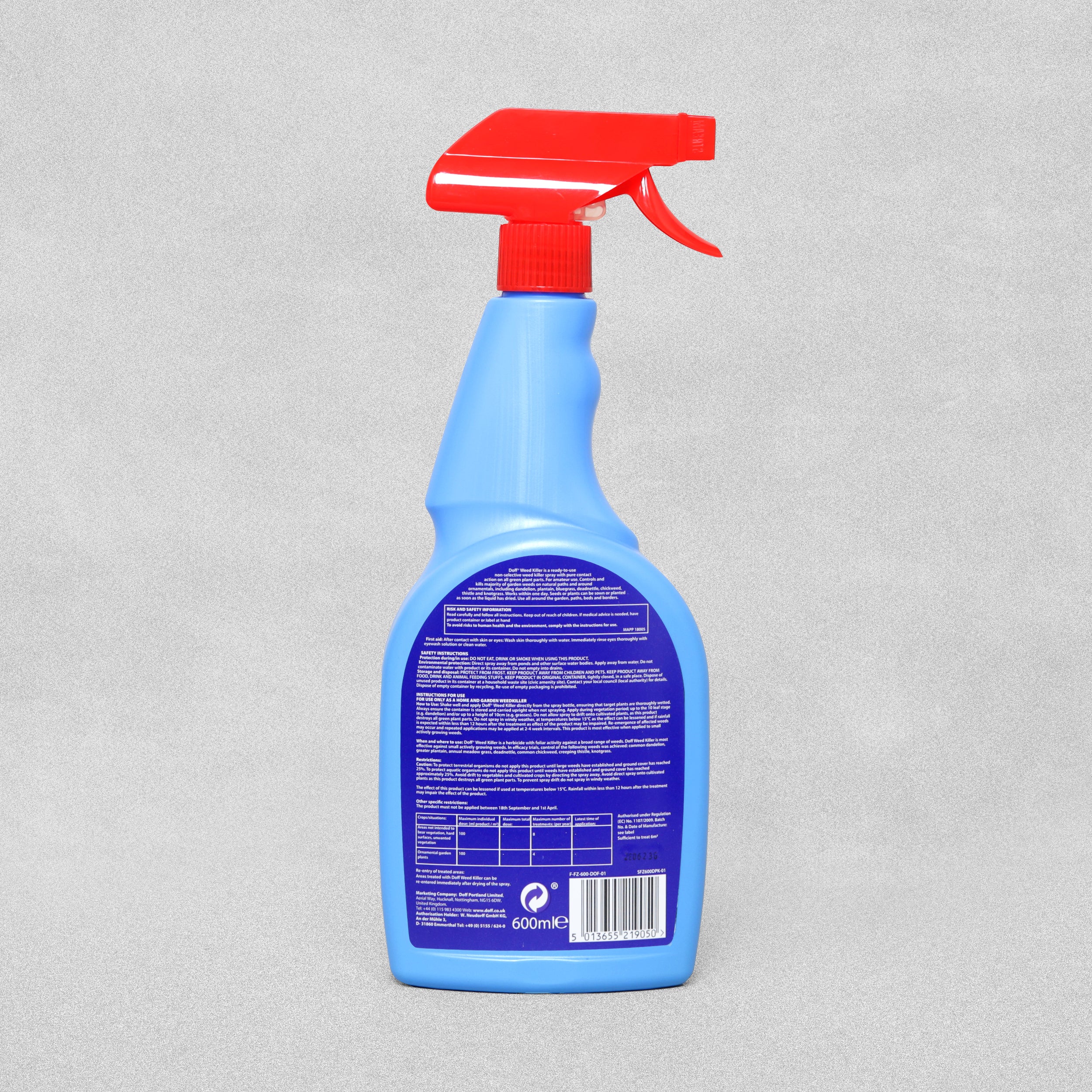 Doff Fasting Acting Weed Killer - 600ml