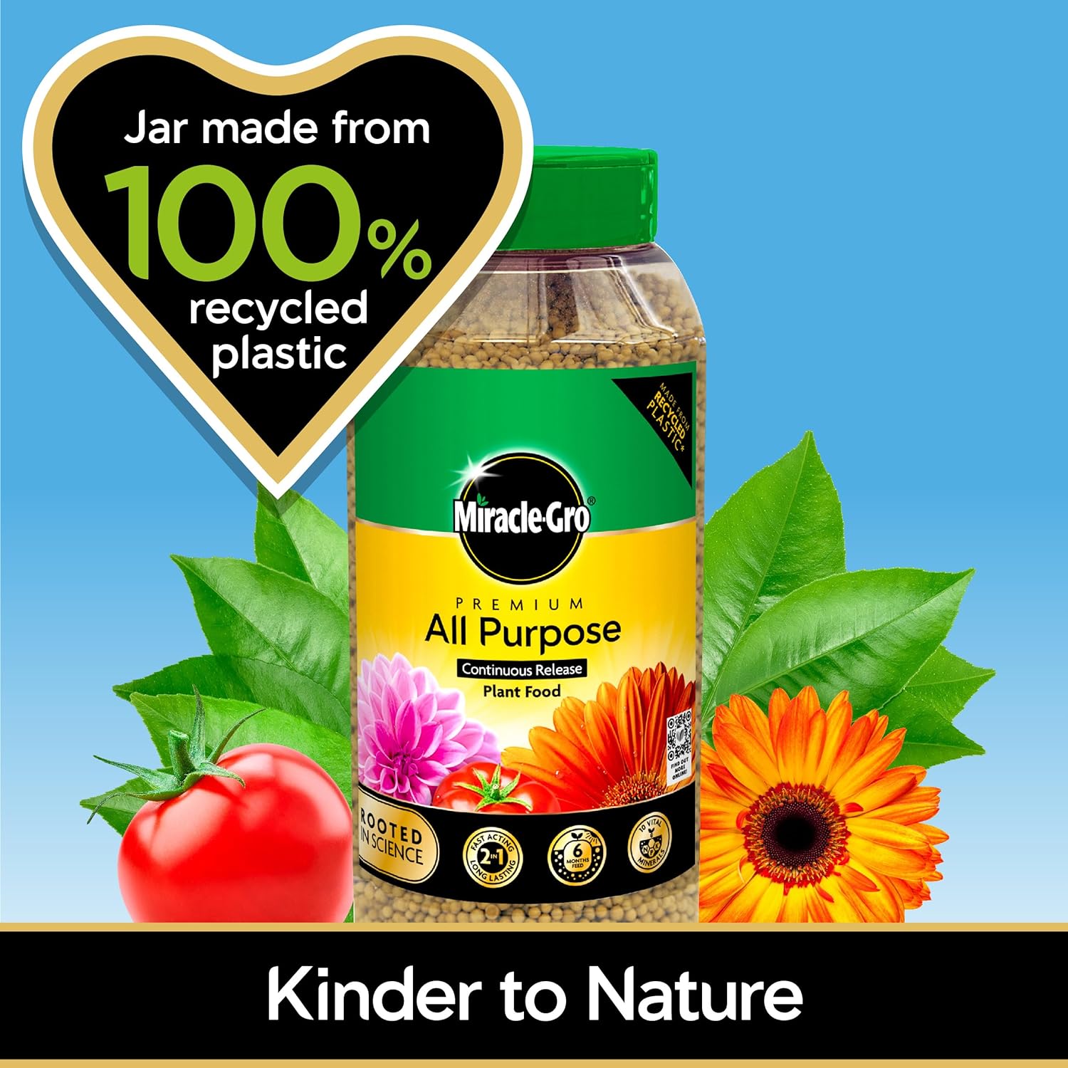 Miracle-Gro Continuous Release All Purpose Plant Food - 900g