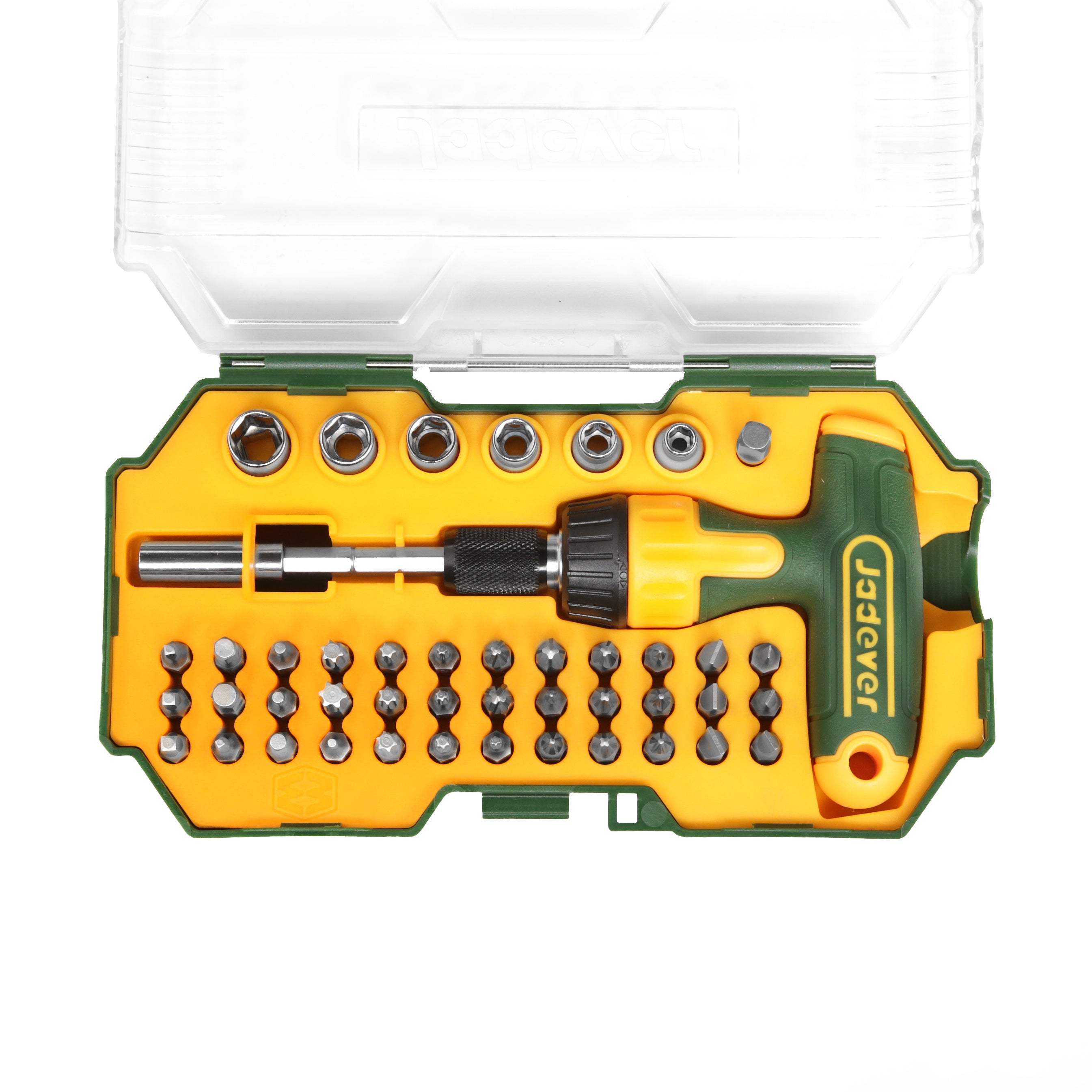 Jadever T-Handle Wrench Screwdriver Set - 45pcs