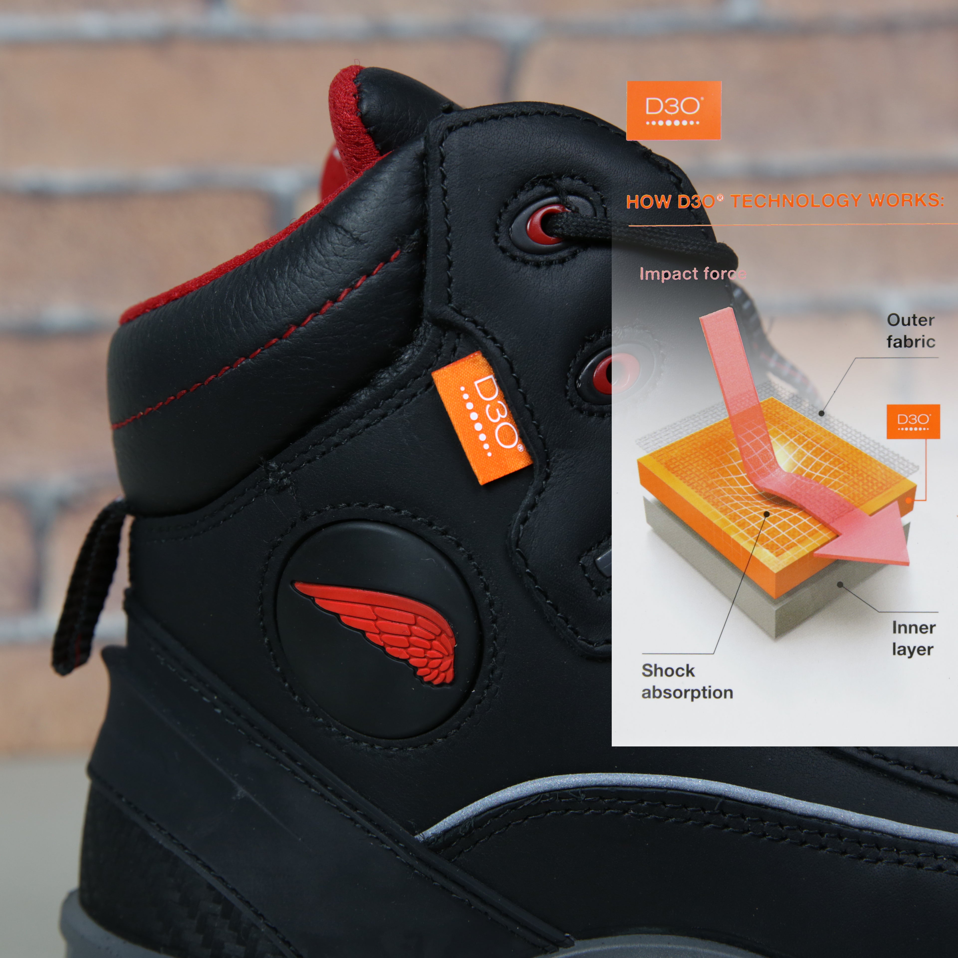 Red Wing 3203 Safety Boots