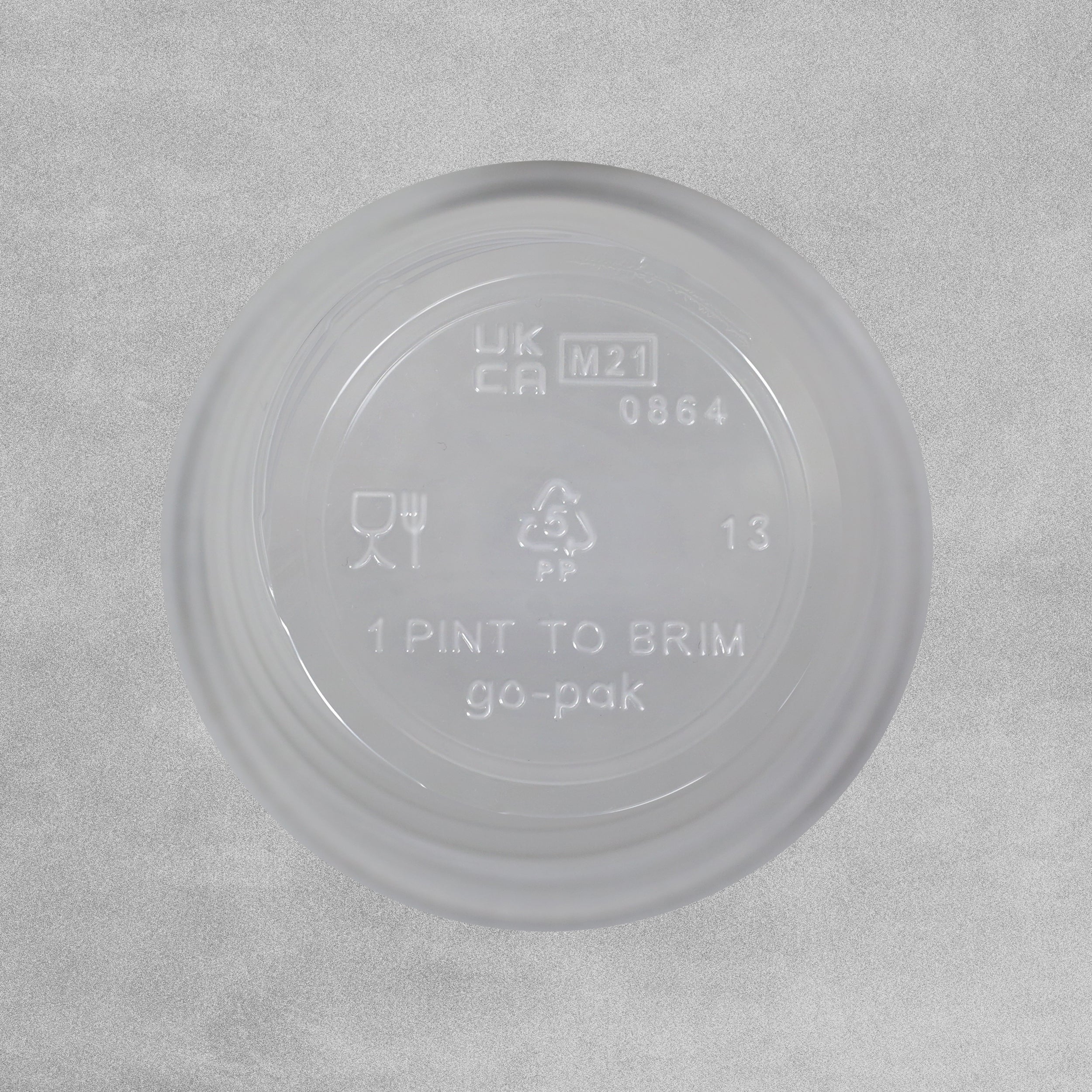 Plastic Pint Tumblers - Pack of 50