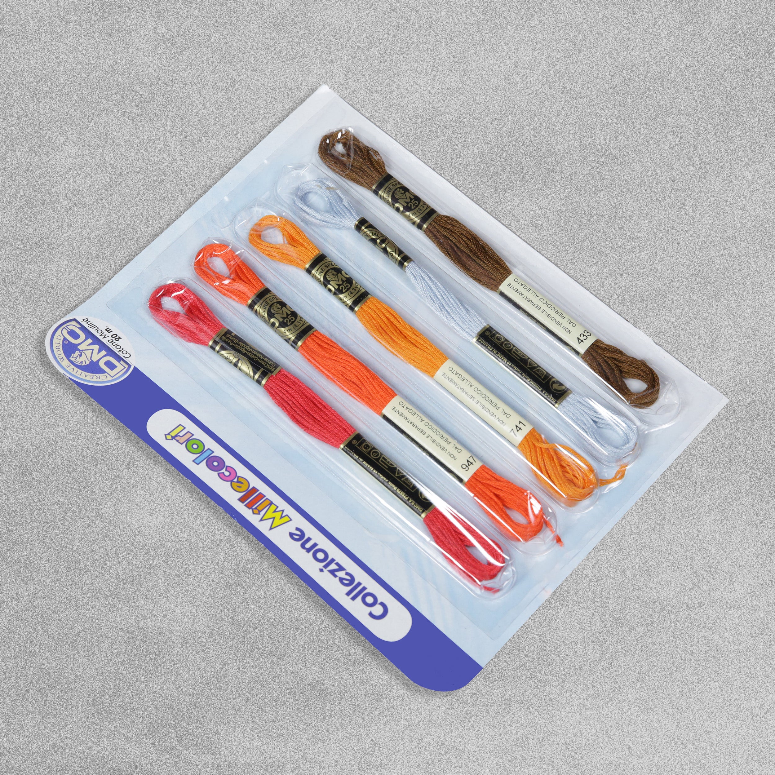 DMC Colours Collection Cotton Thread - Mixed Pack of 50 Skeins