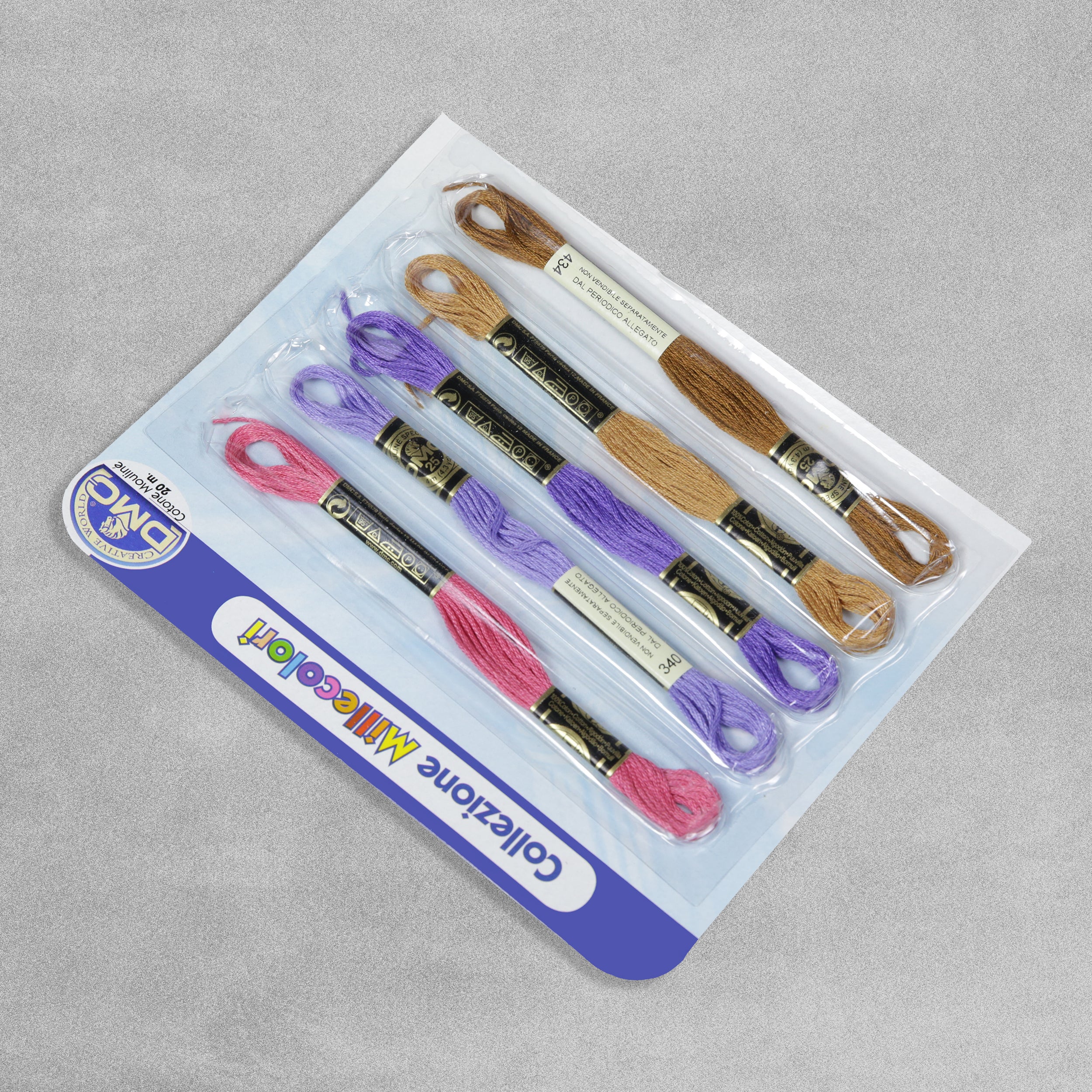 DMC Colours Collection Cotton Thread - Mixed Pack of 50 Skeins