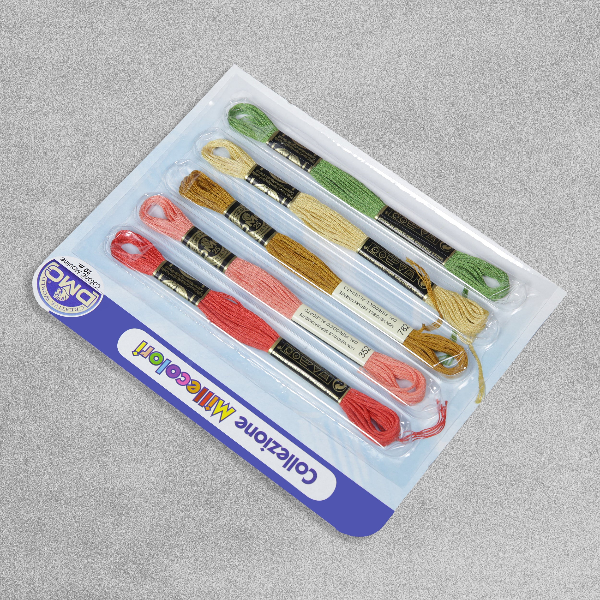 DMC Colours Collection Cotton Thread - Mixed Pack of 50 Skeins