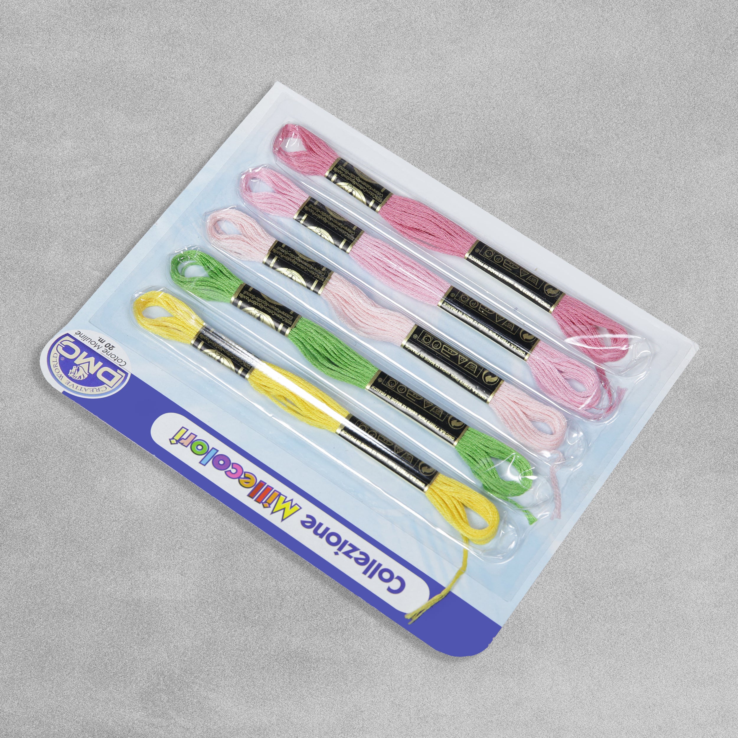 DMC Colours Collection Cotton Thread - Mixed Pack of 50 Skeins