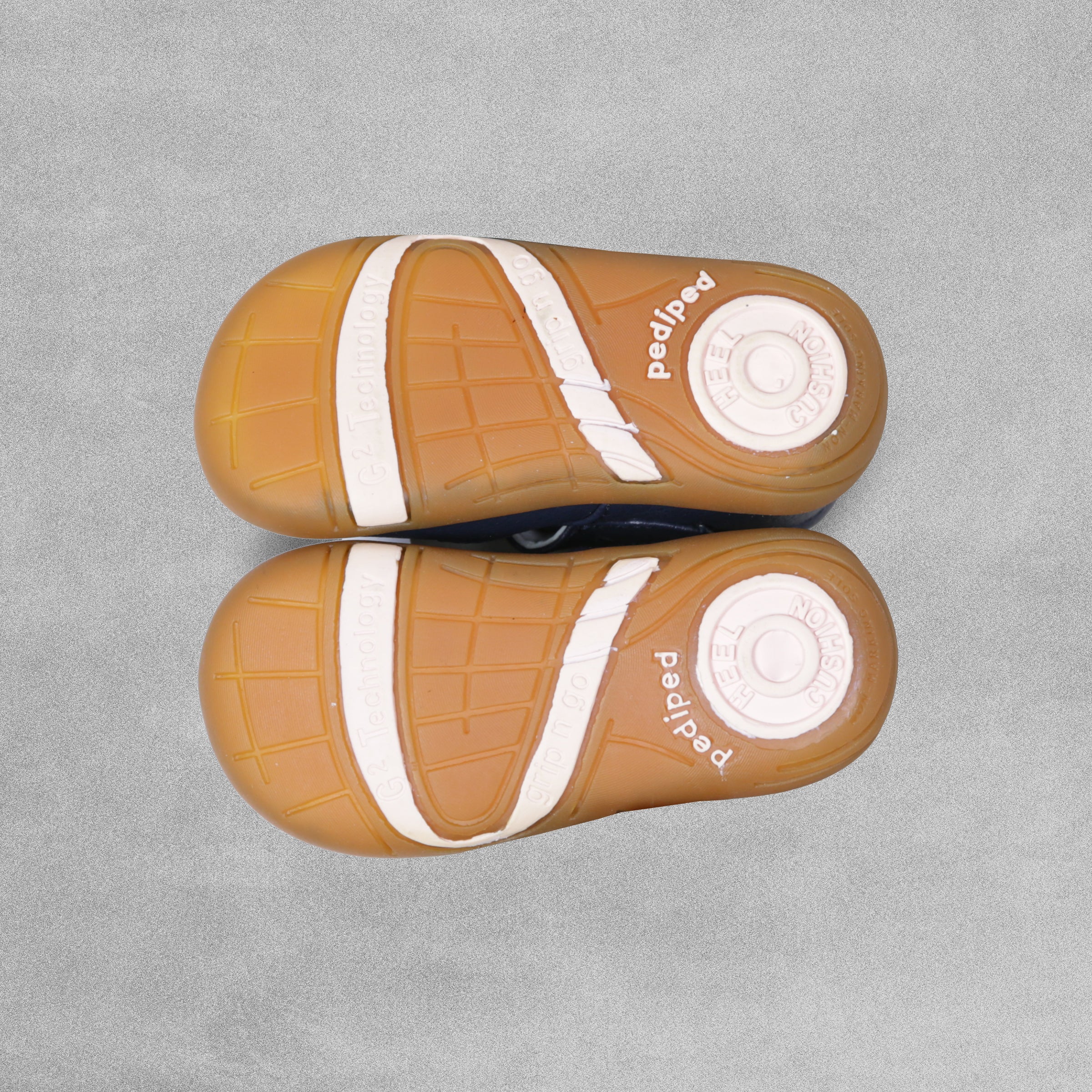 'Pediped' Blue Leather Mary Jane Shoes - UK Child Size 4 / EU 20