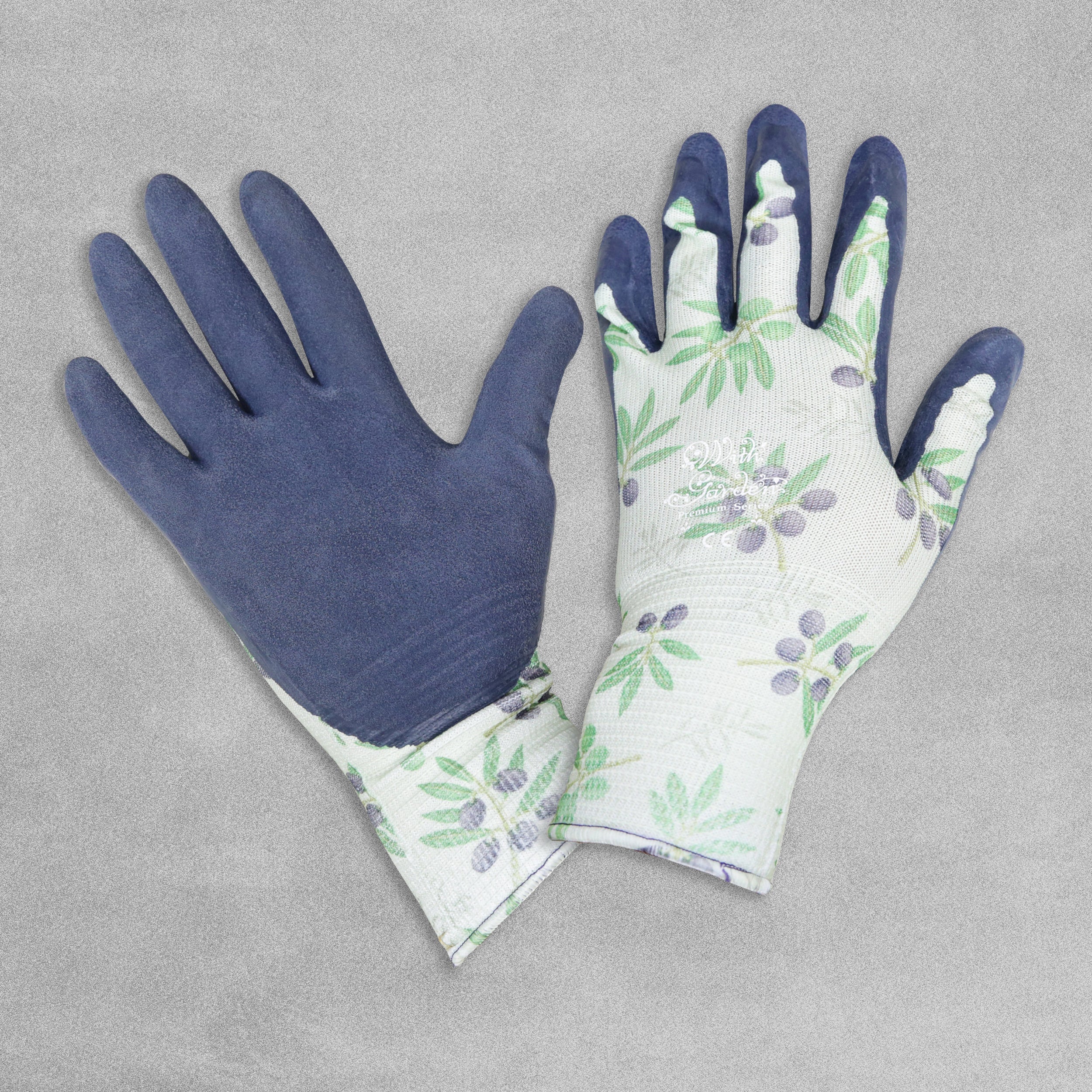 With Garden Premium Luminus Garden gloves - Olive design