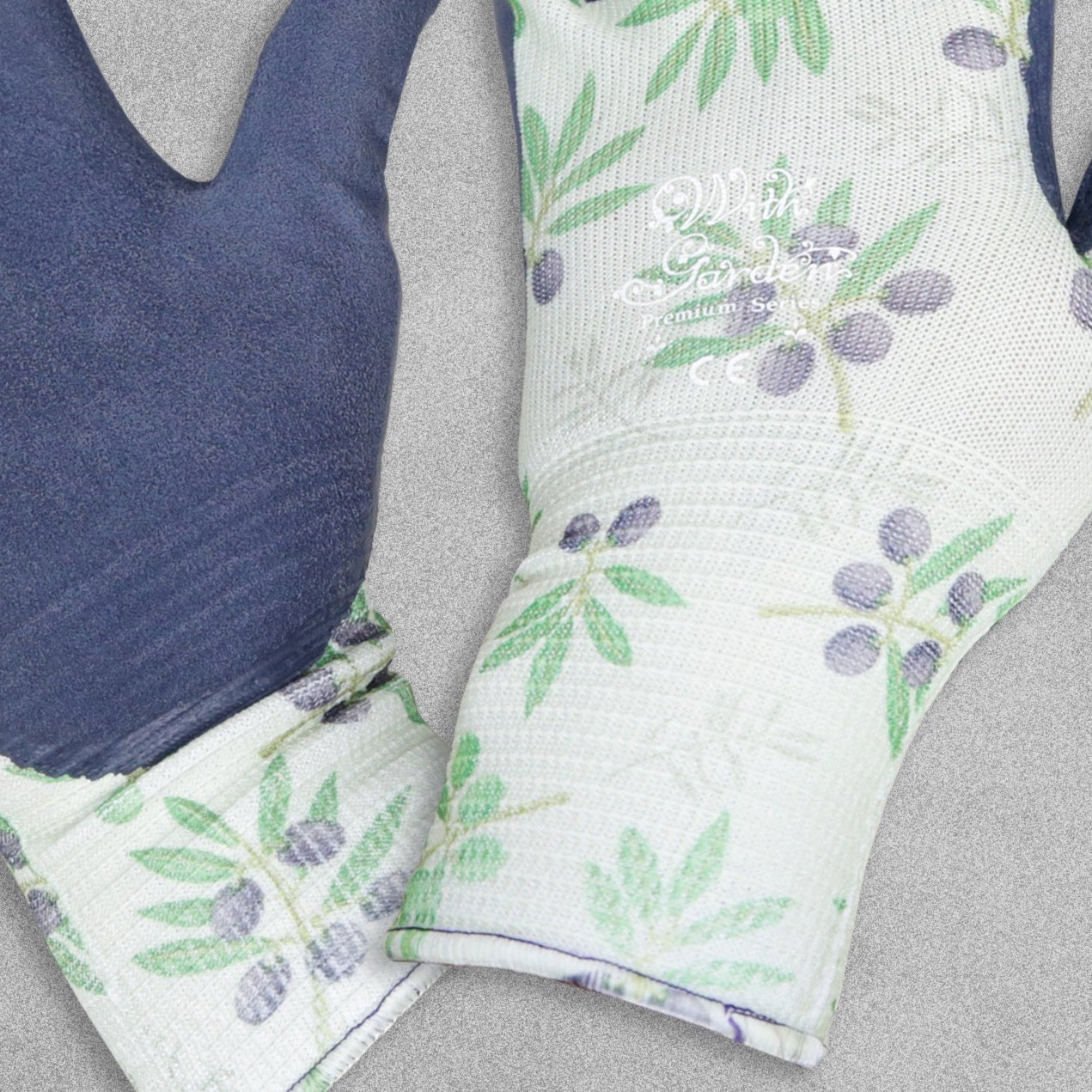 With Garden Premium Luminus Garden gloves - Olive design