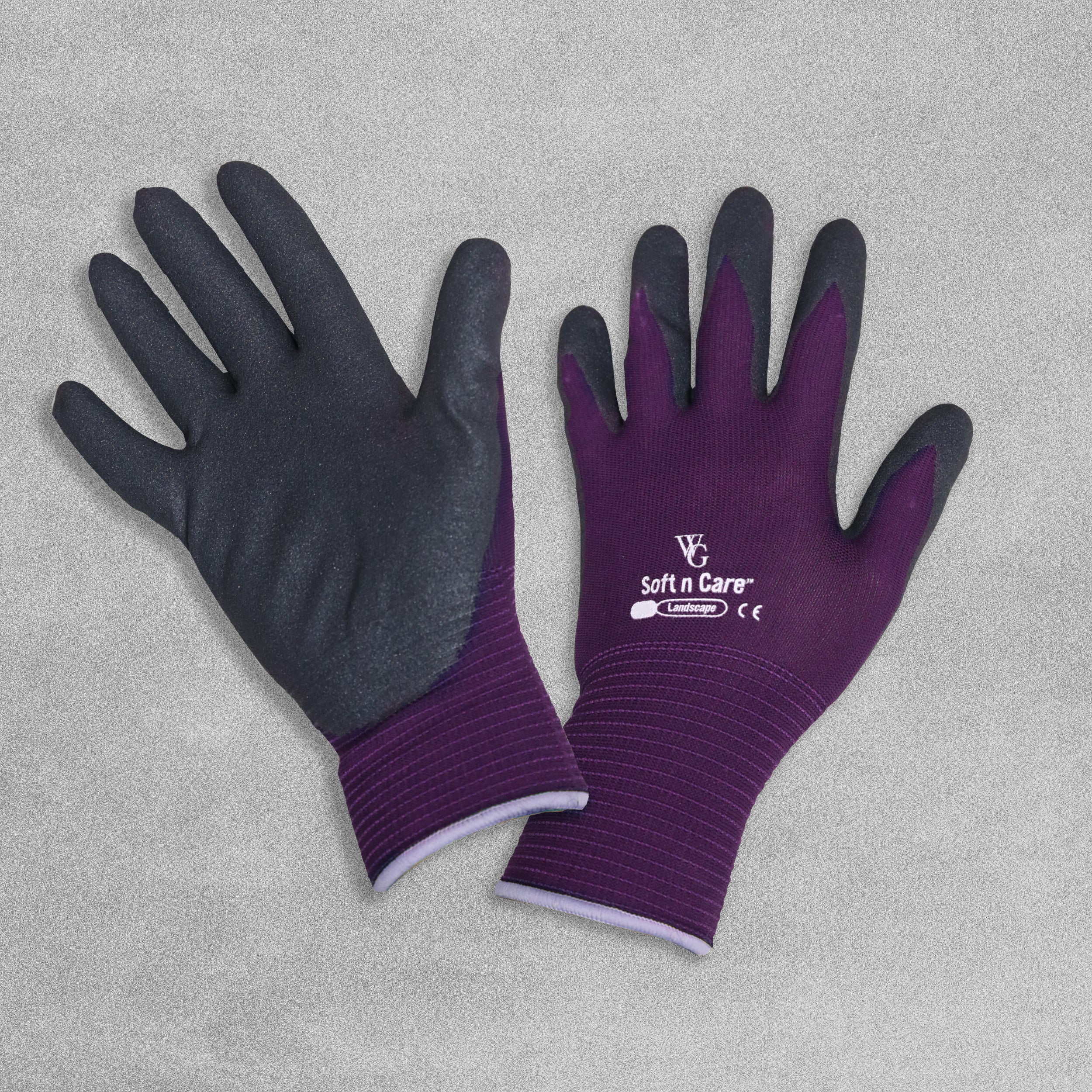 Soft n Care Garden gloves - purple