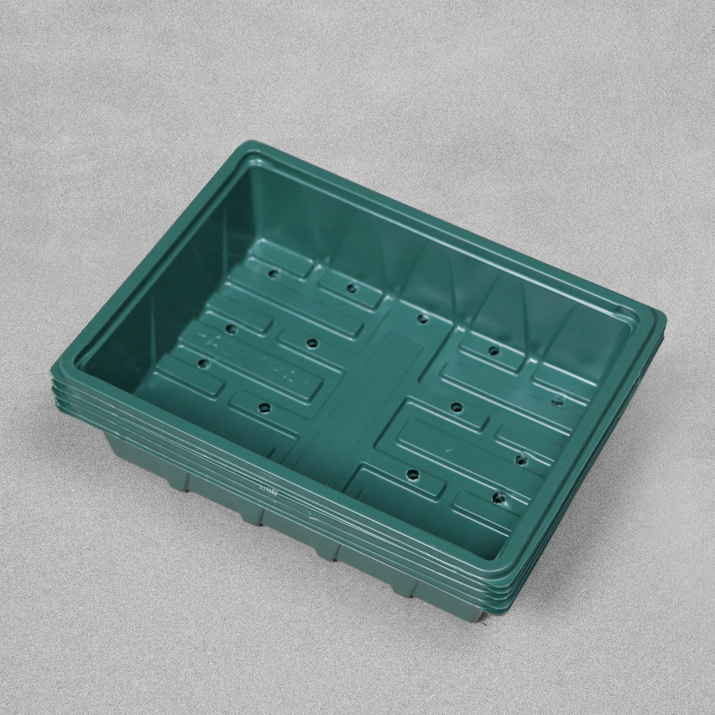Half Seed Trays with Drainage Holes 23cm - Set of 5