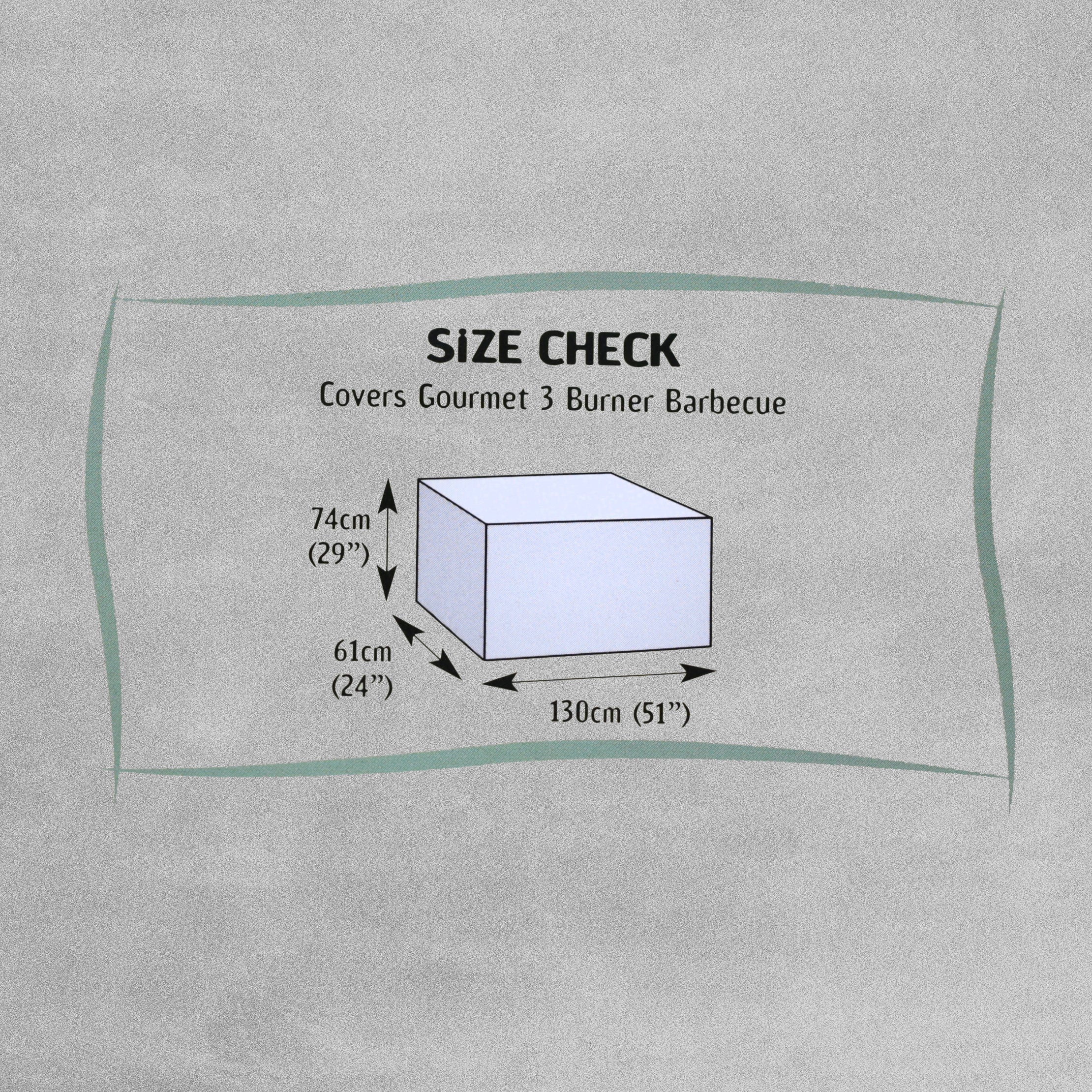 Barbecue Cover for 3 Burner BBQ