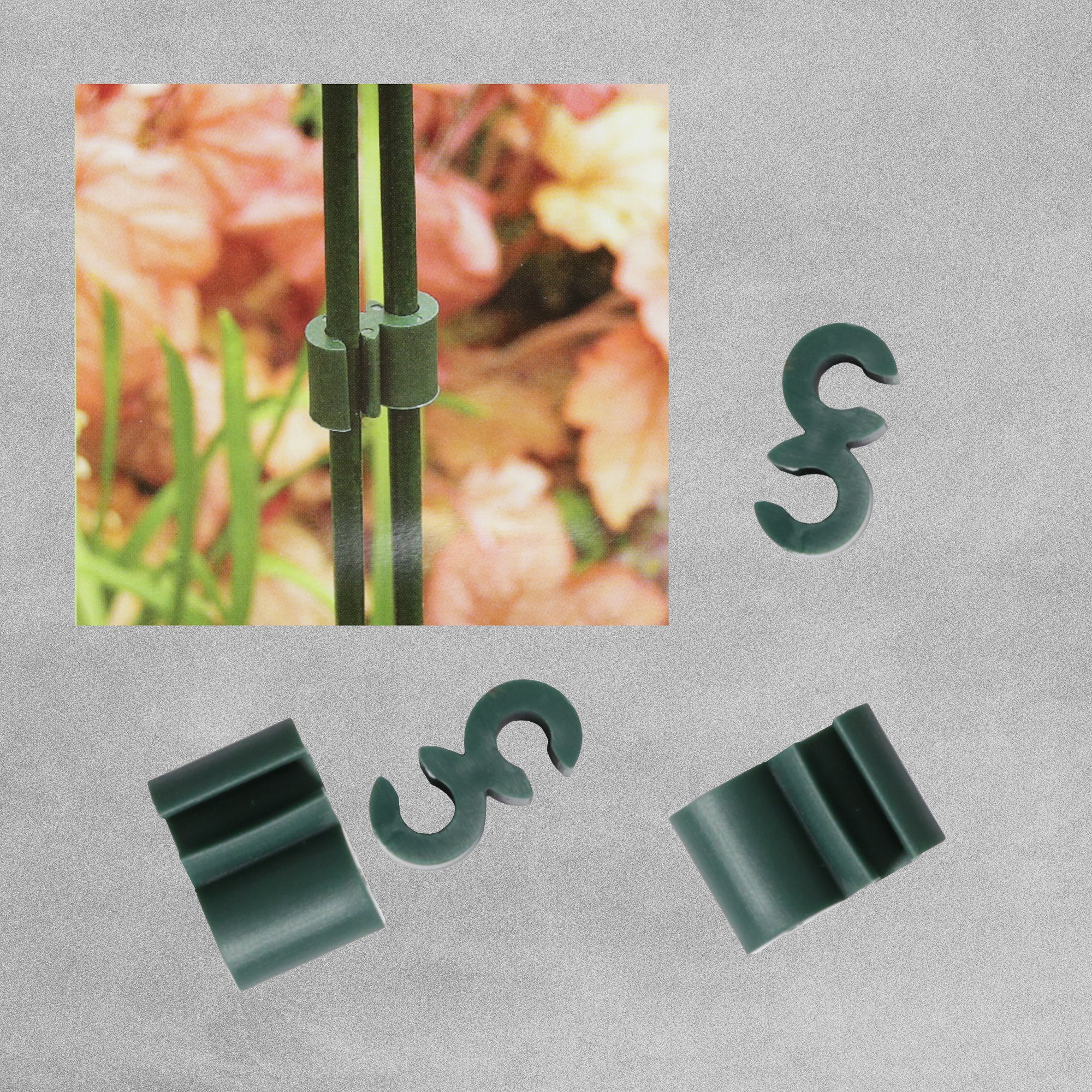 Garden Wire Link Clips - Pack of 10