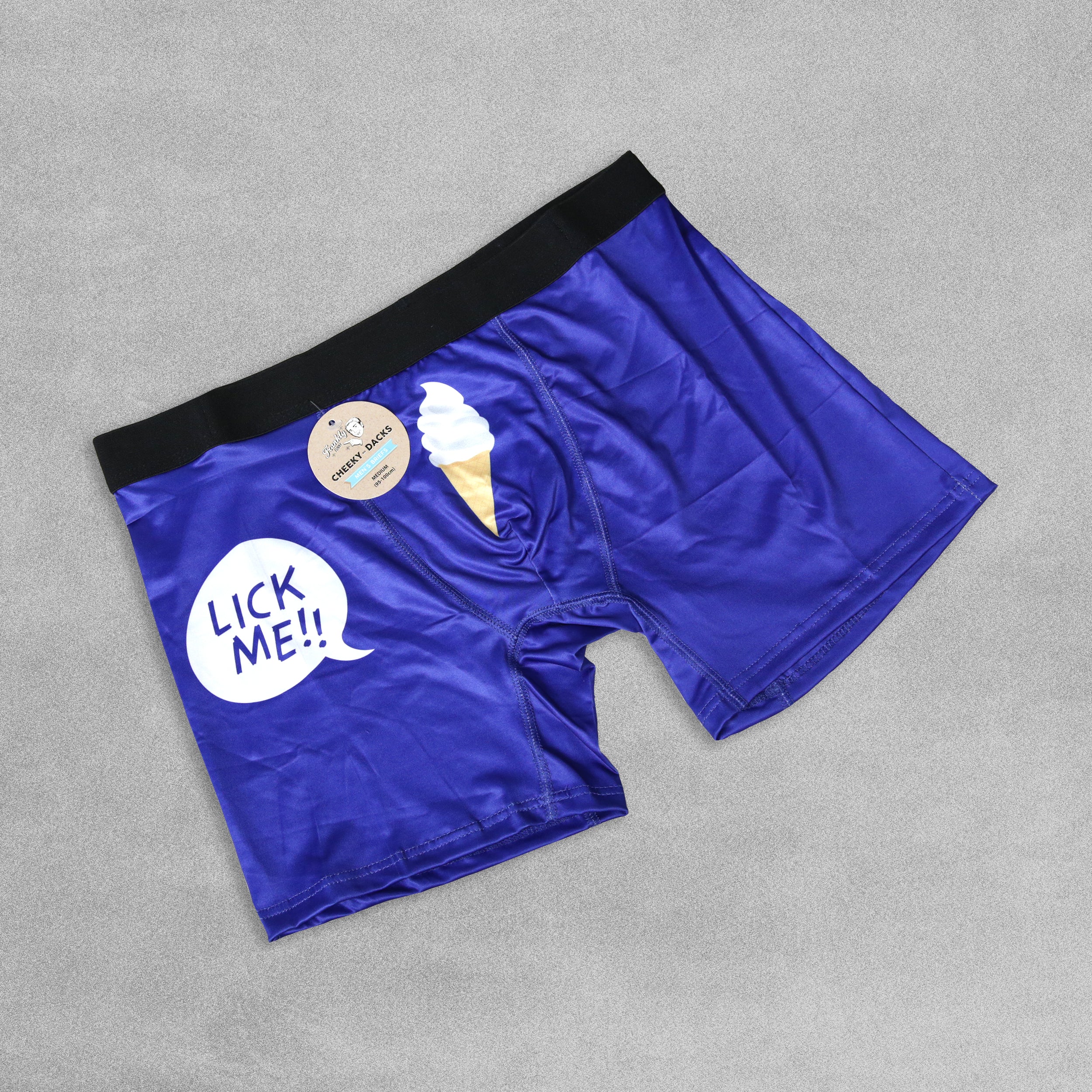 Mens Novelty Boxer Shorts - Ice Cream!