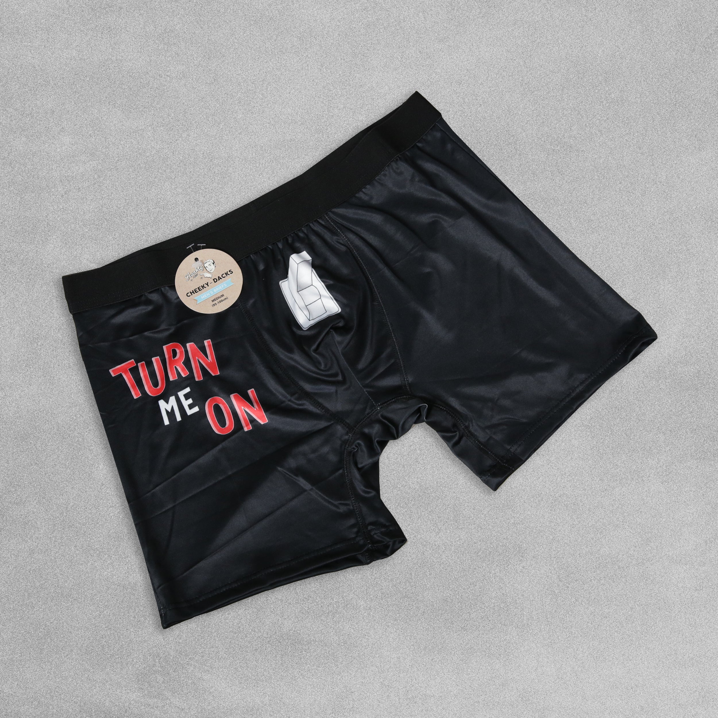Mens Novelty Boxer Shorts - Turn Me on!