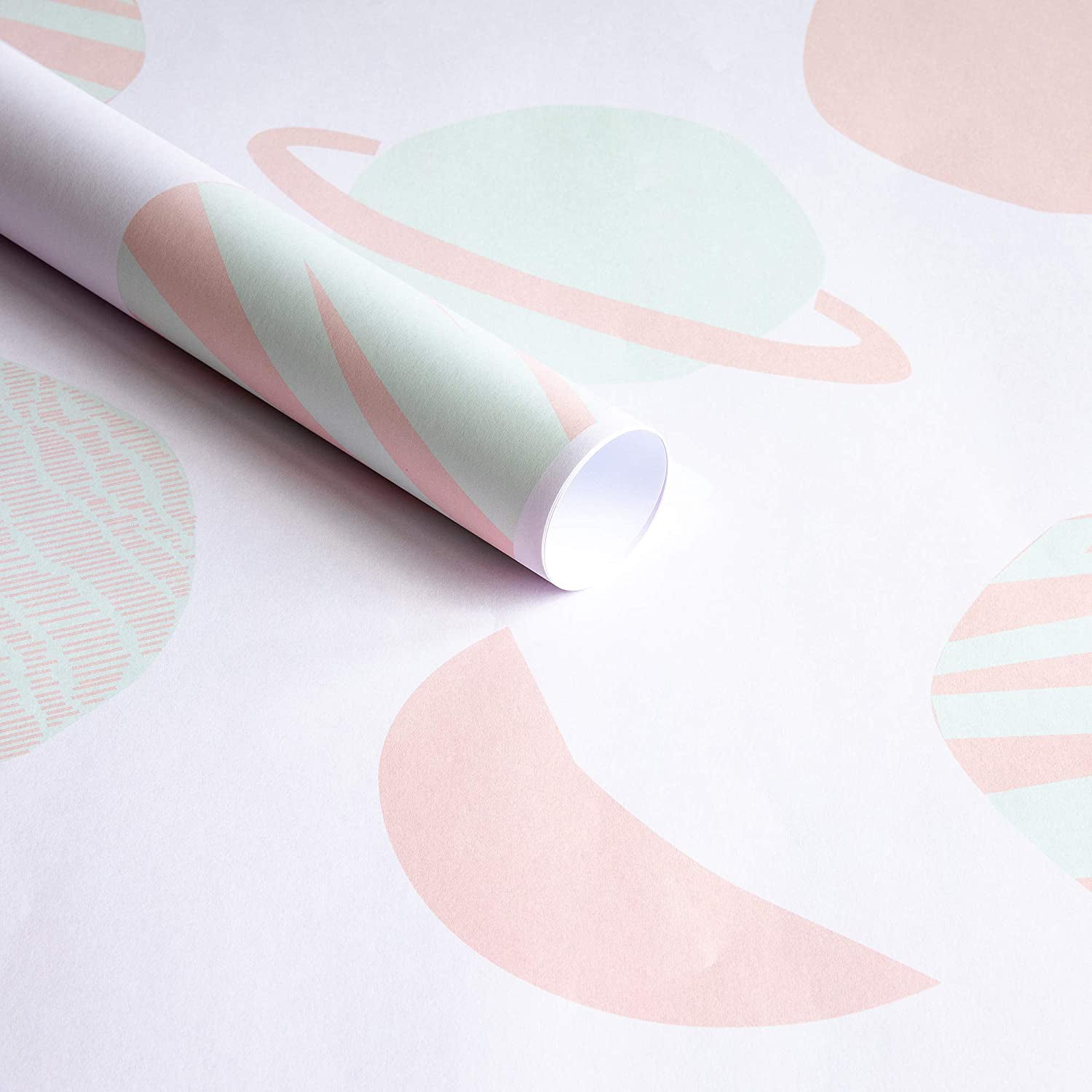 The Doodle Factory Space Wrapping Paper - Mixed Pack of 6 Sheets